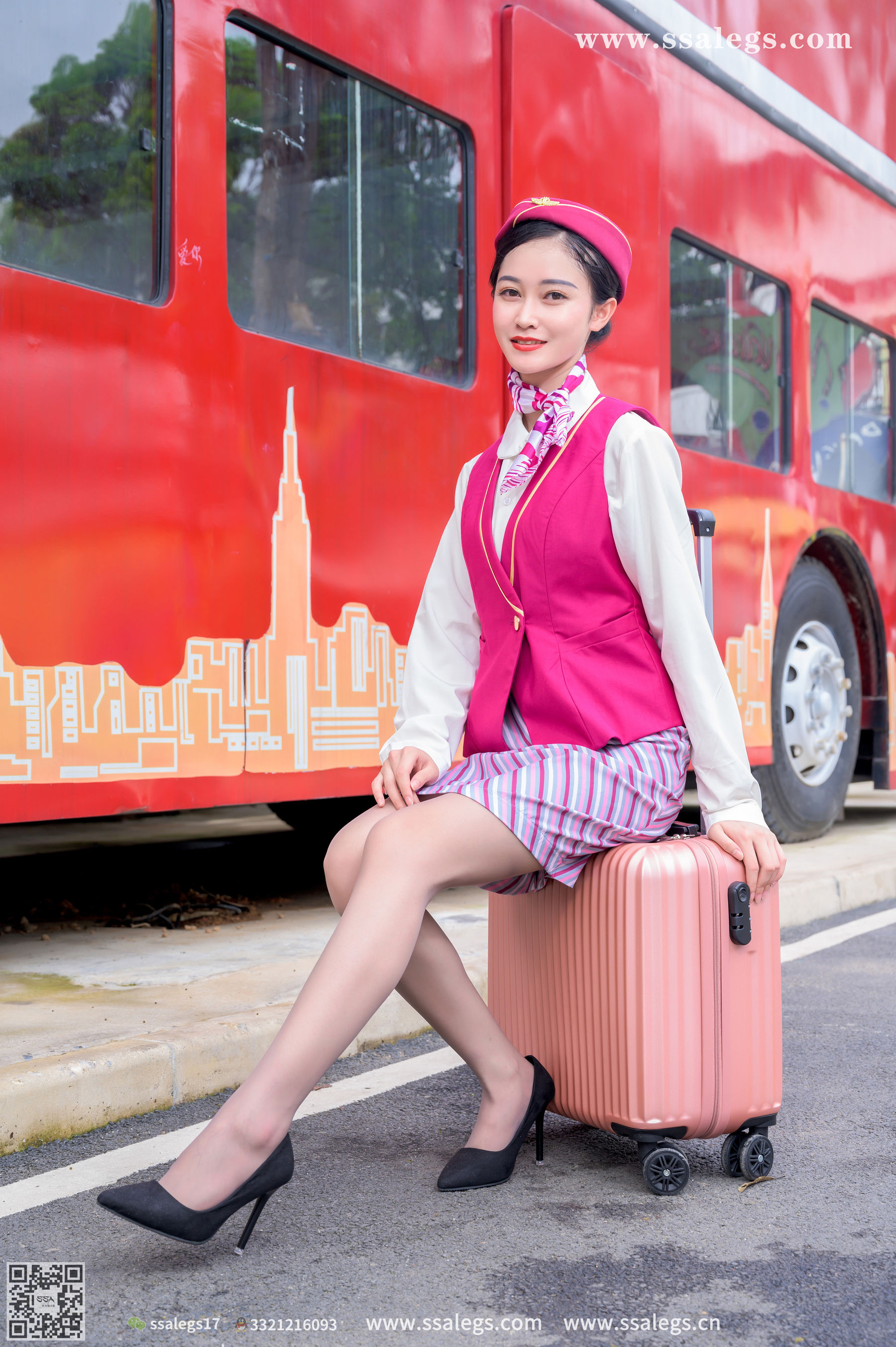 [SSA丝社] No.435 漫漫 她的空姐梦(上)  第3张