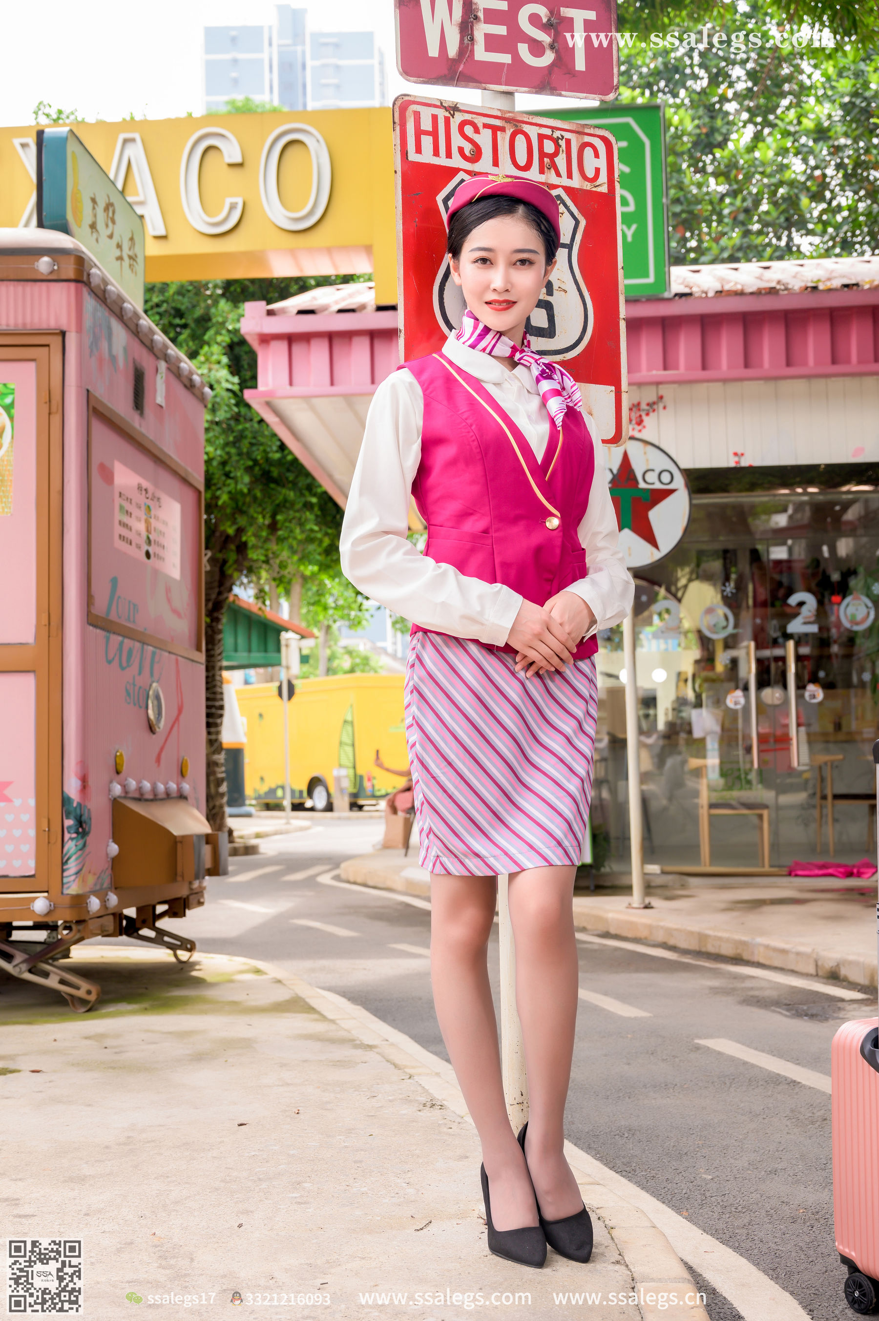 [SSA丝社] No.435 漫漫 她的空姐梦(上)  第88张