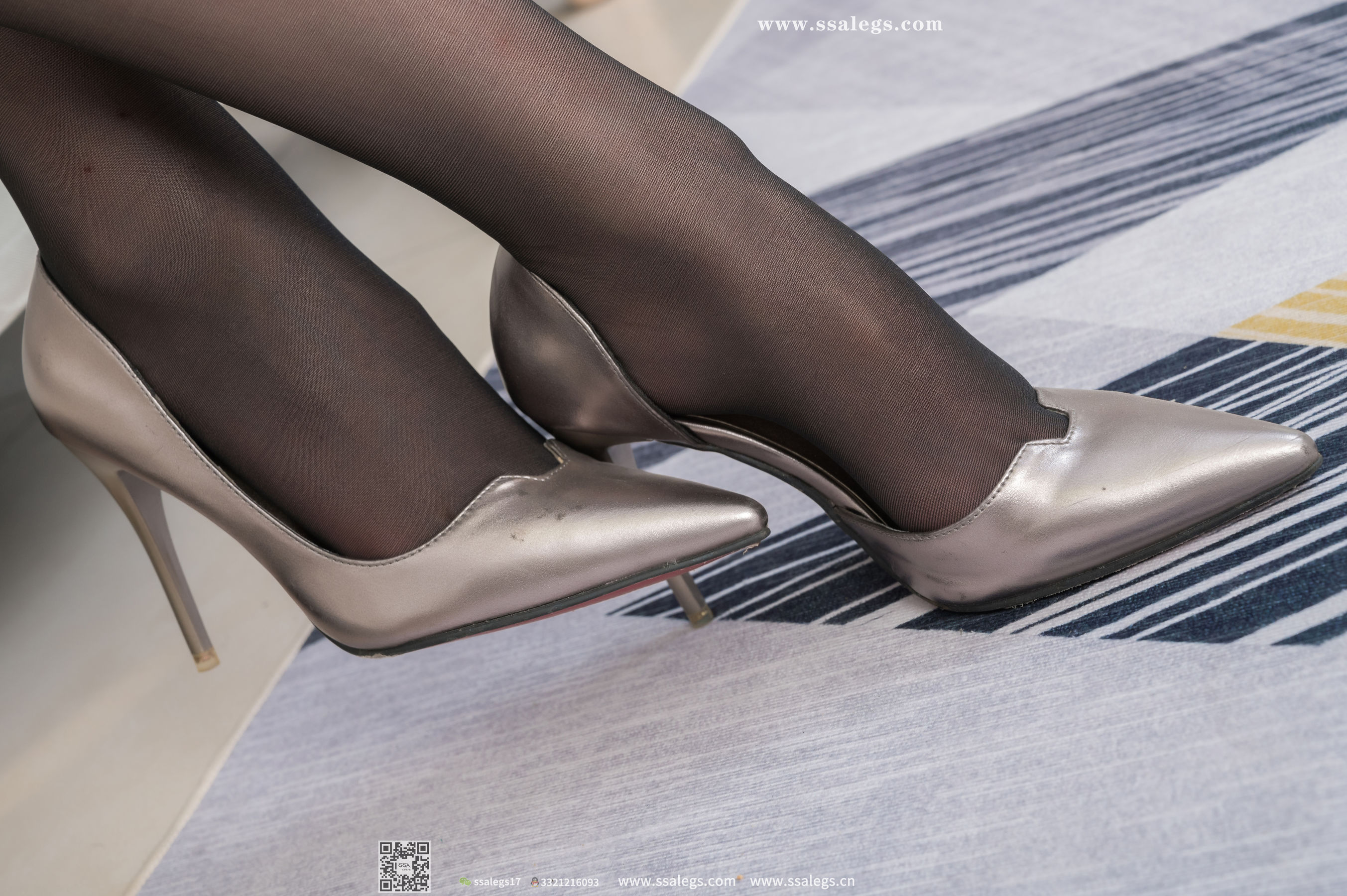 [SSA丝社] No.431 娜娜 御姐的性感红裙黑丝(上)  第131张