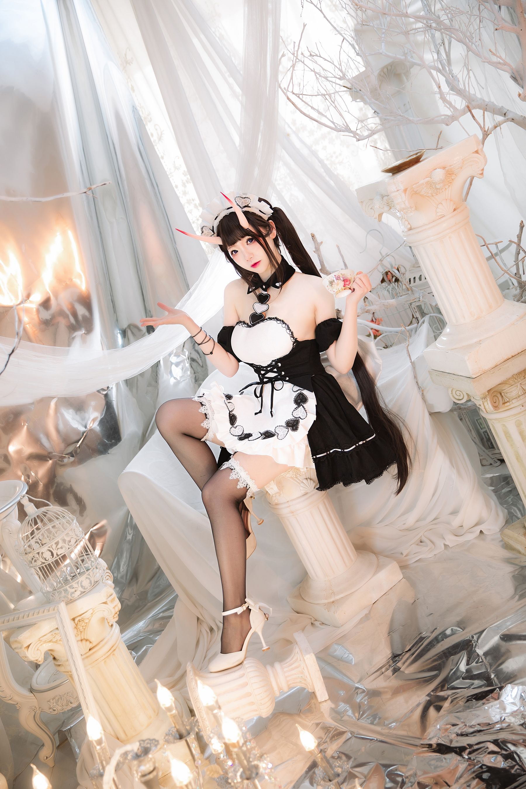 [福利COS] 动漫博主雪晴Astra - 能代女仆  第15张