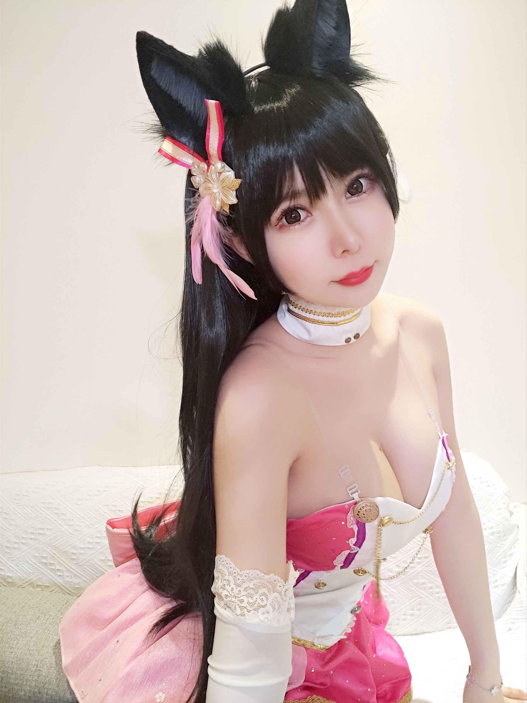 [福利COS] 亚马逊鲶鱼 - 爱宕 打歌服  第2张