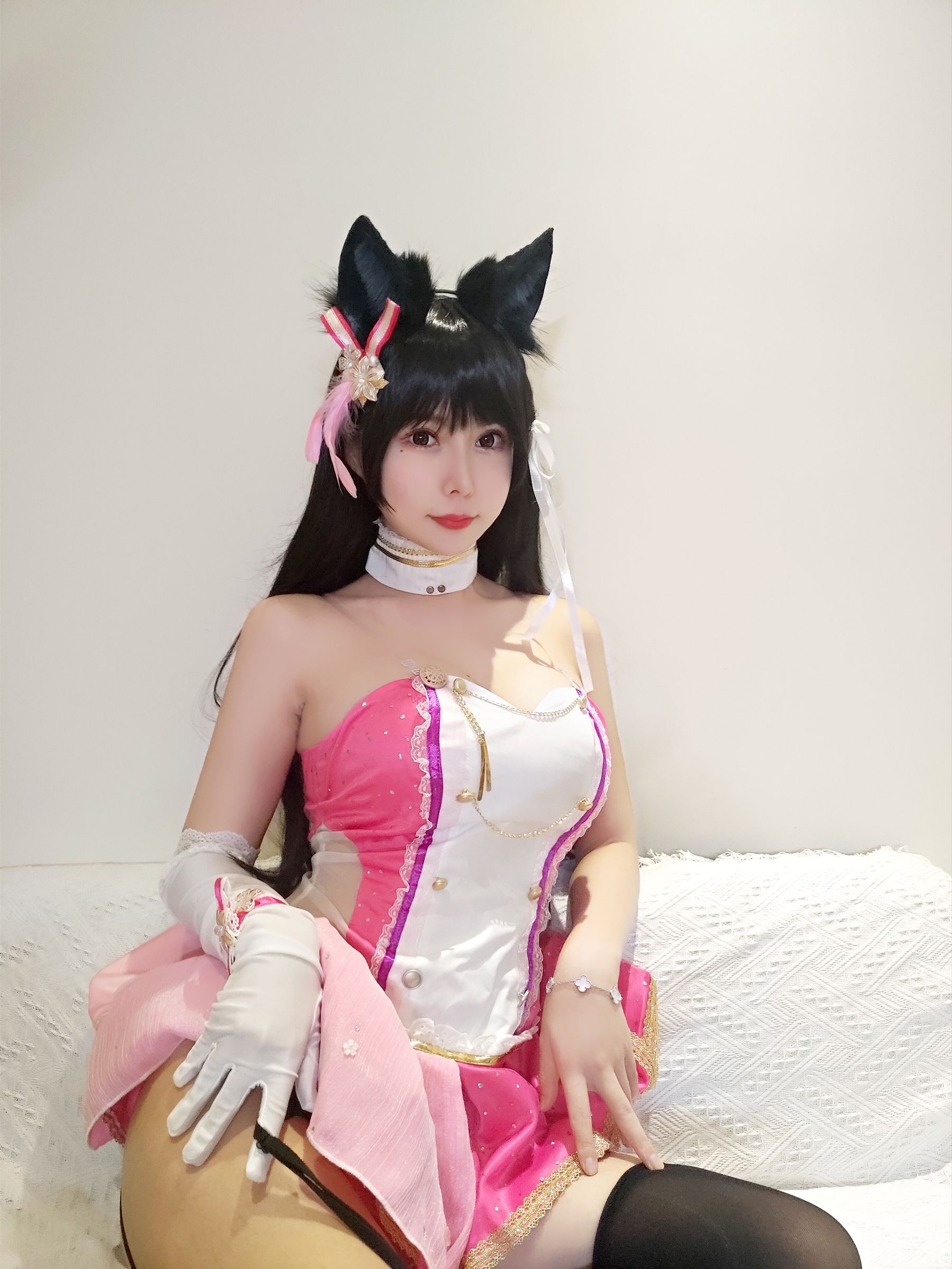 [福利COS] 亚马逊鲶鱼 - 爱宕 打歌服  第2张