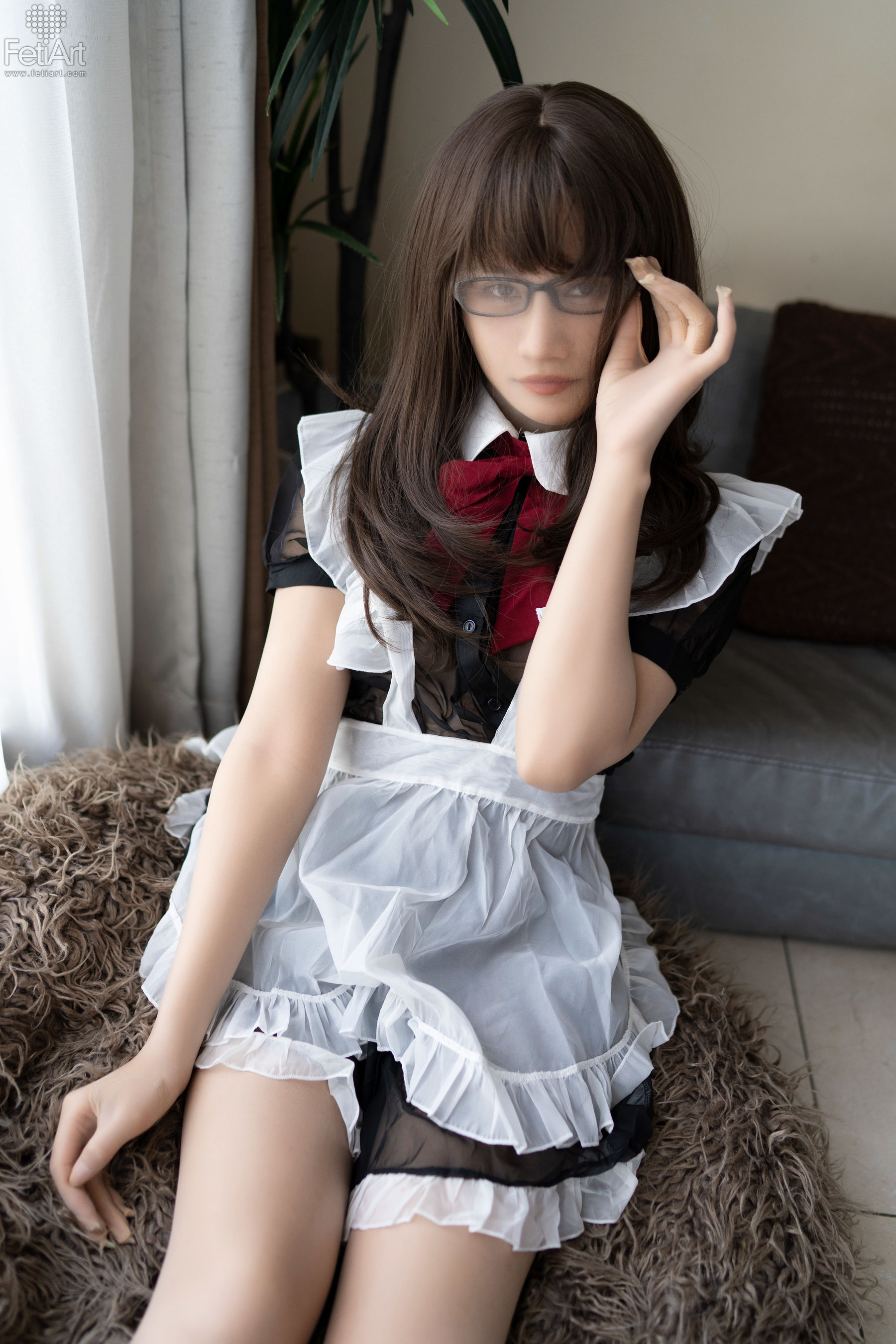  No.048 Pantyhose Encasement Maid MODEL-Jasmine 第4张