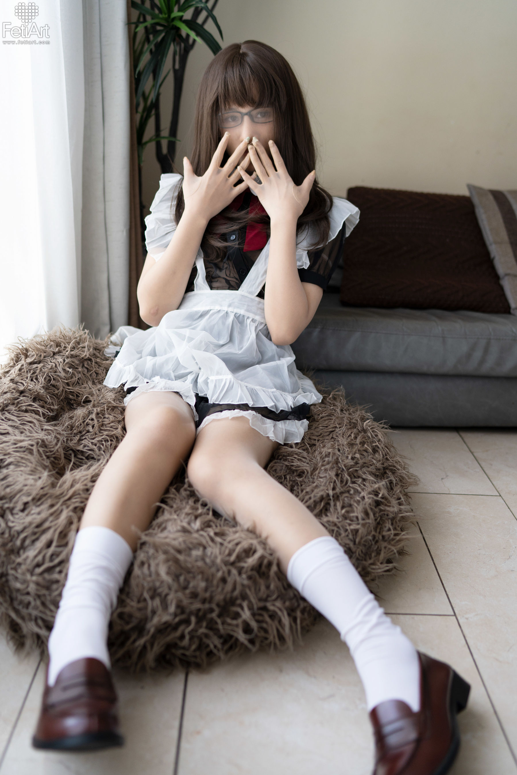  No.048 Pantyhose Encasement Maid MODEL-Jasmine 第3张