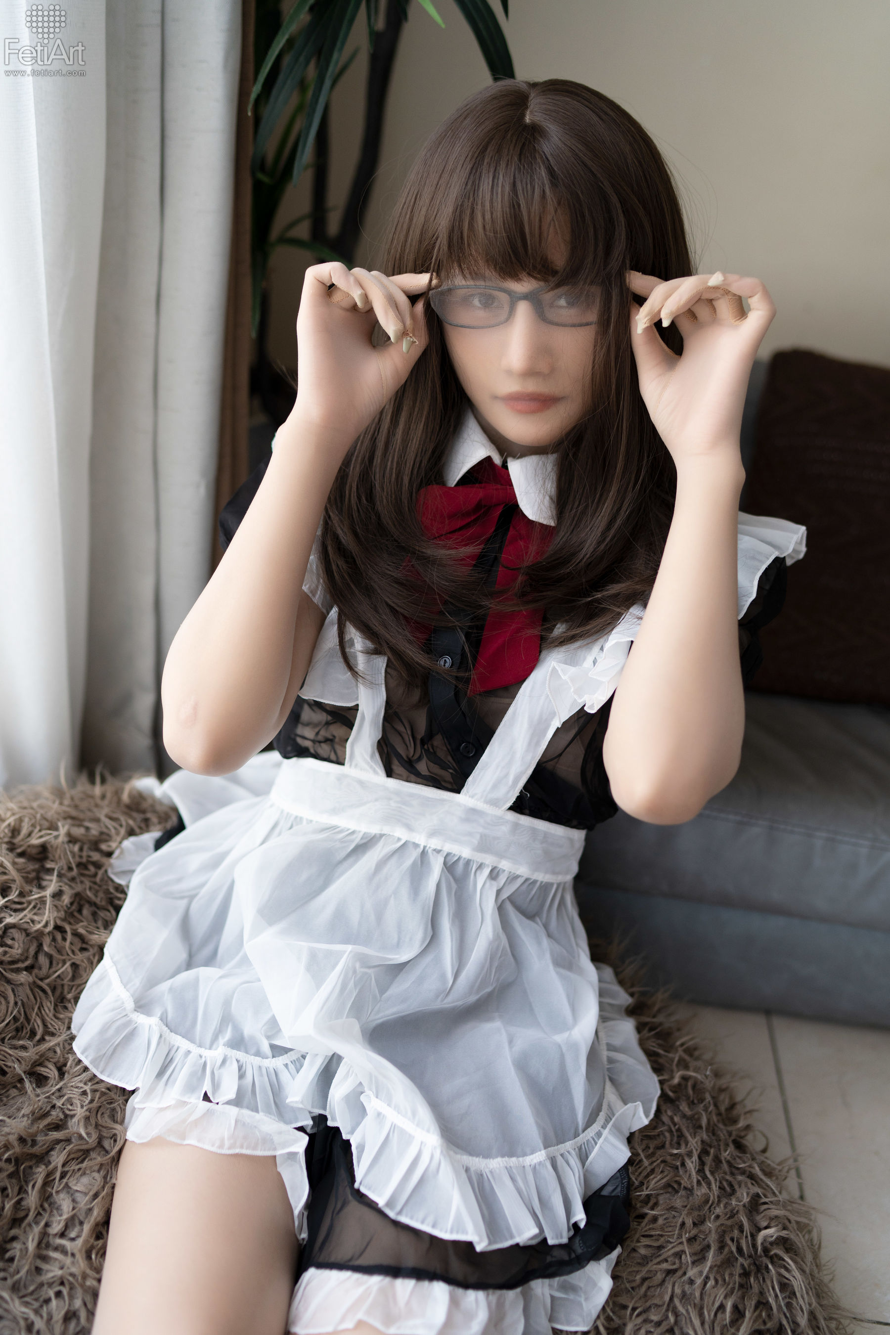  No.048 Pantyhose Encasement Maid MODEL-Jasmine 第4张