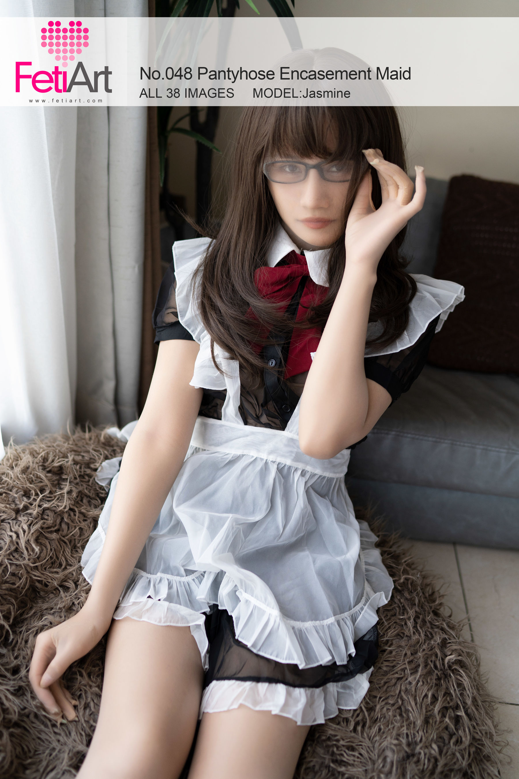  No.048 Pantyhose Encasement Maid MODEL-Jasmine 第1张