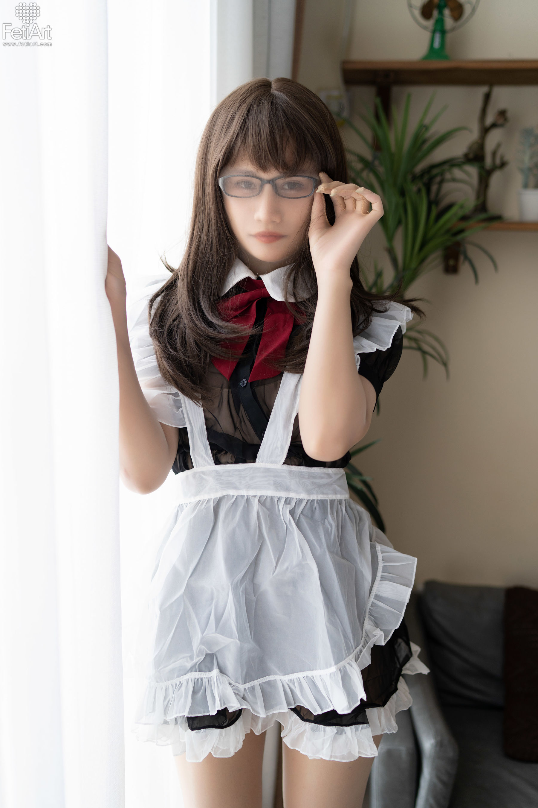  No.048 Pantyhose Encasement Maid MODEL-Jasmine 第3张