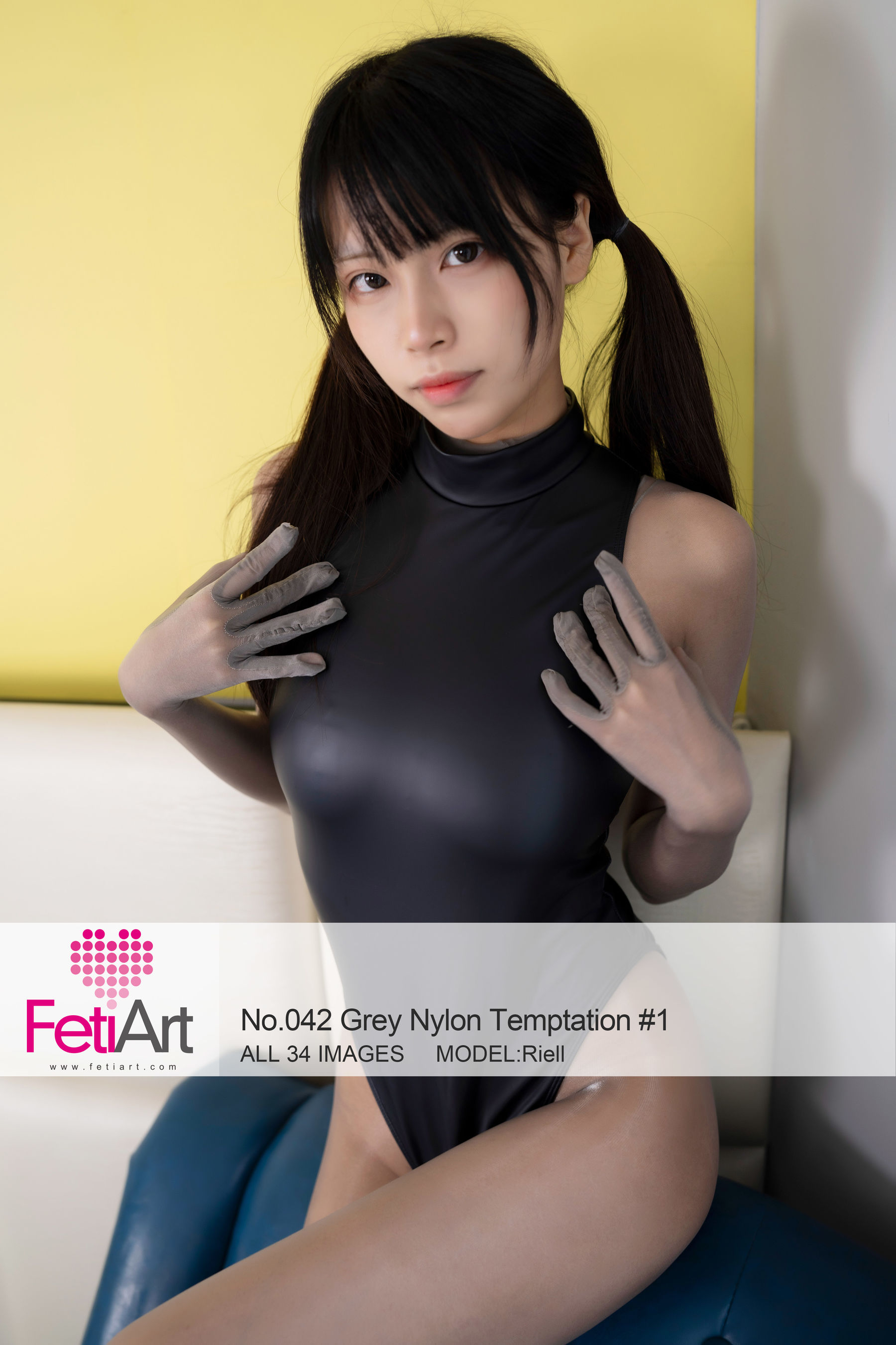  No.042 Grey Nylon Temptation MODEL-Riell 第1张