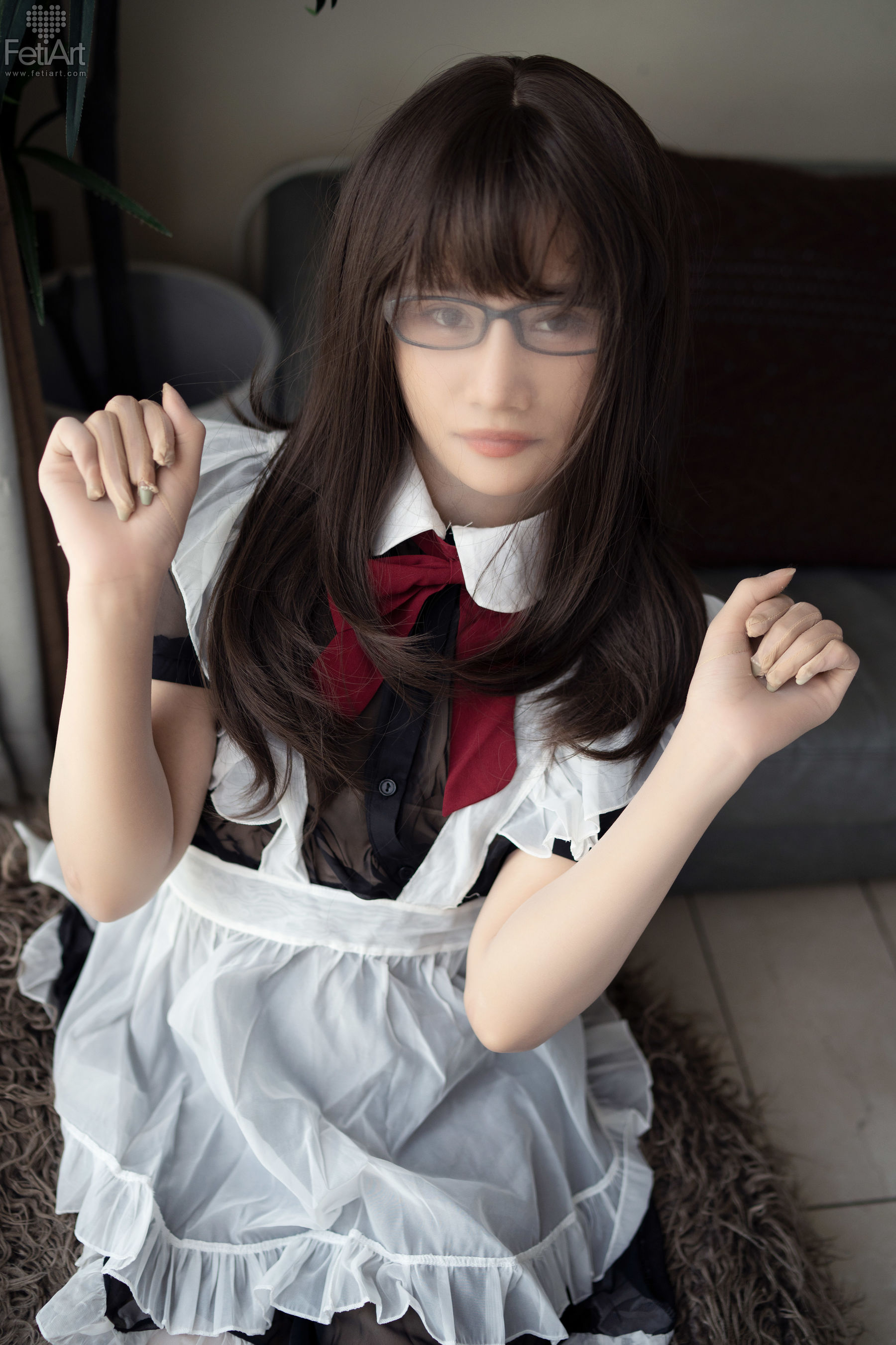  No.048 Pantyhose Encasement Maid MODEL-Jasmine 第6张
