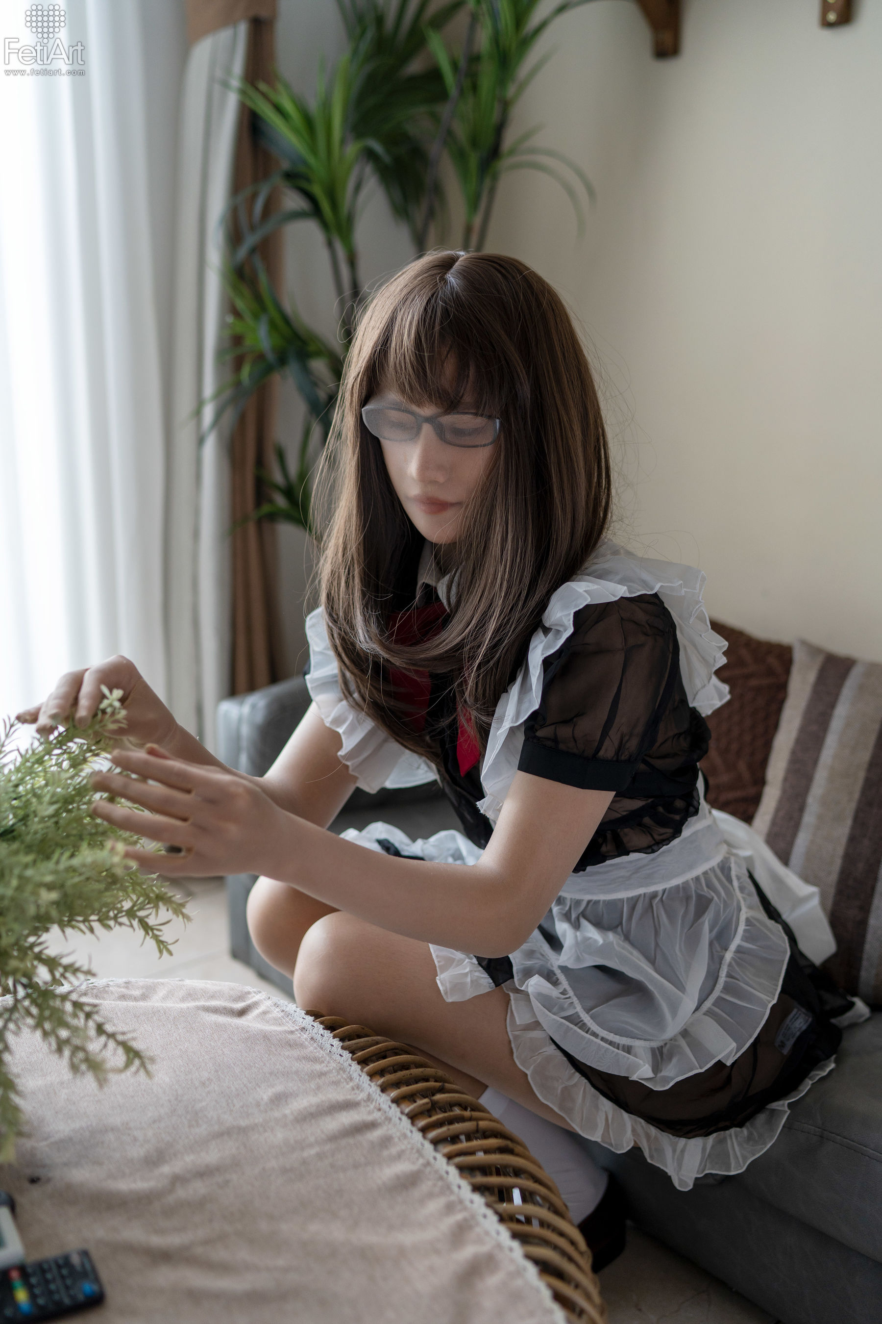  No.048 Pantyhose Encasement Maid MODEL-Jasmine 第2张