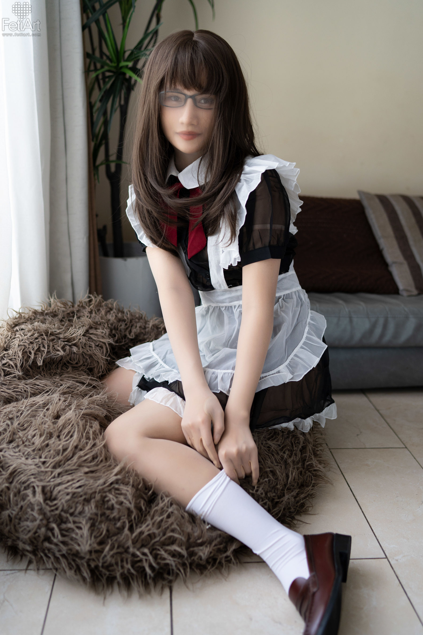  No.048 Pantyhose Encasement Maid MODEL-Jasmine 第3张