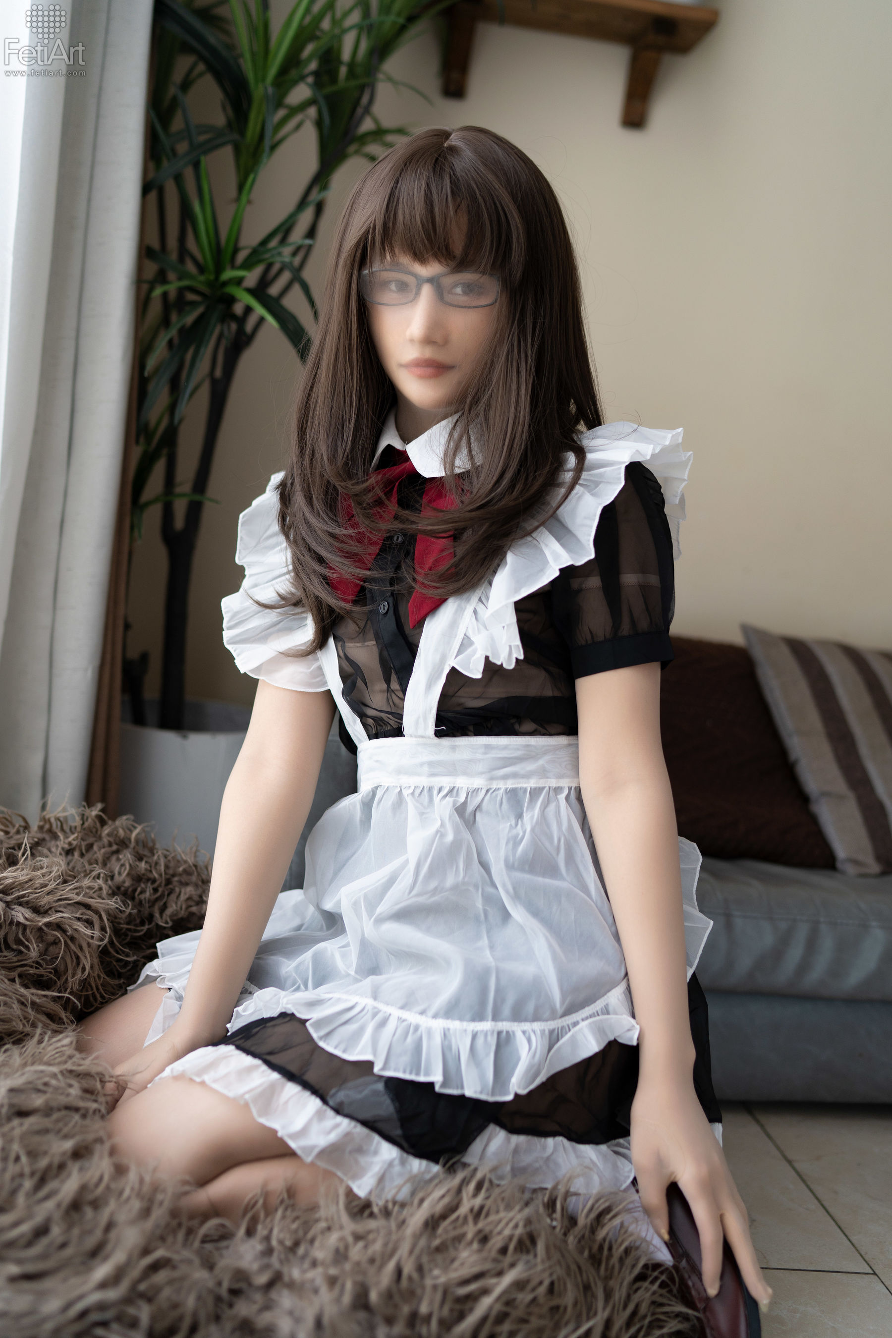  No.048 Pantyhose Encasement Maid MODEL-Jasmine 第3张