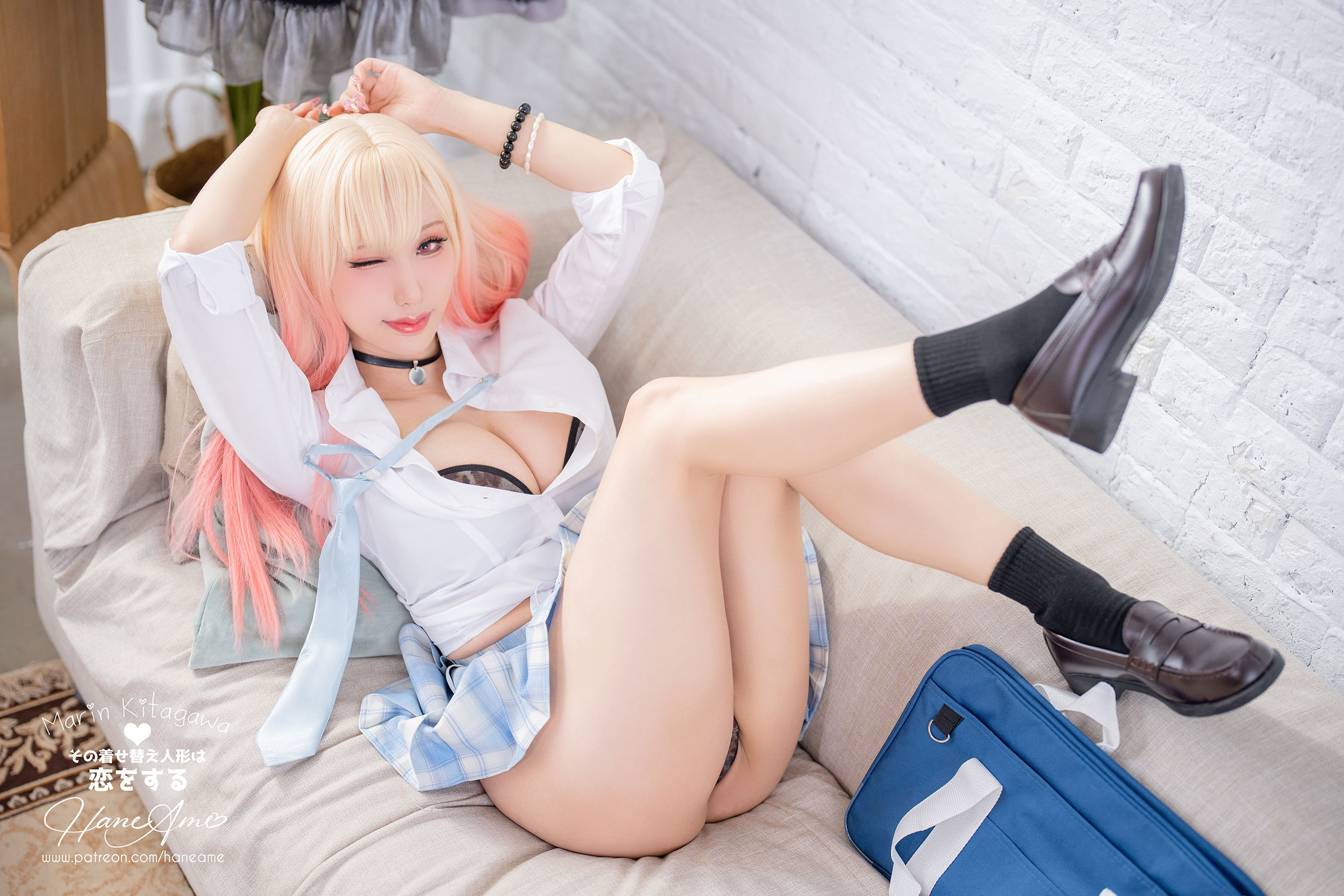 [福利COS] Hane Ame 雨波写真 - JK