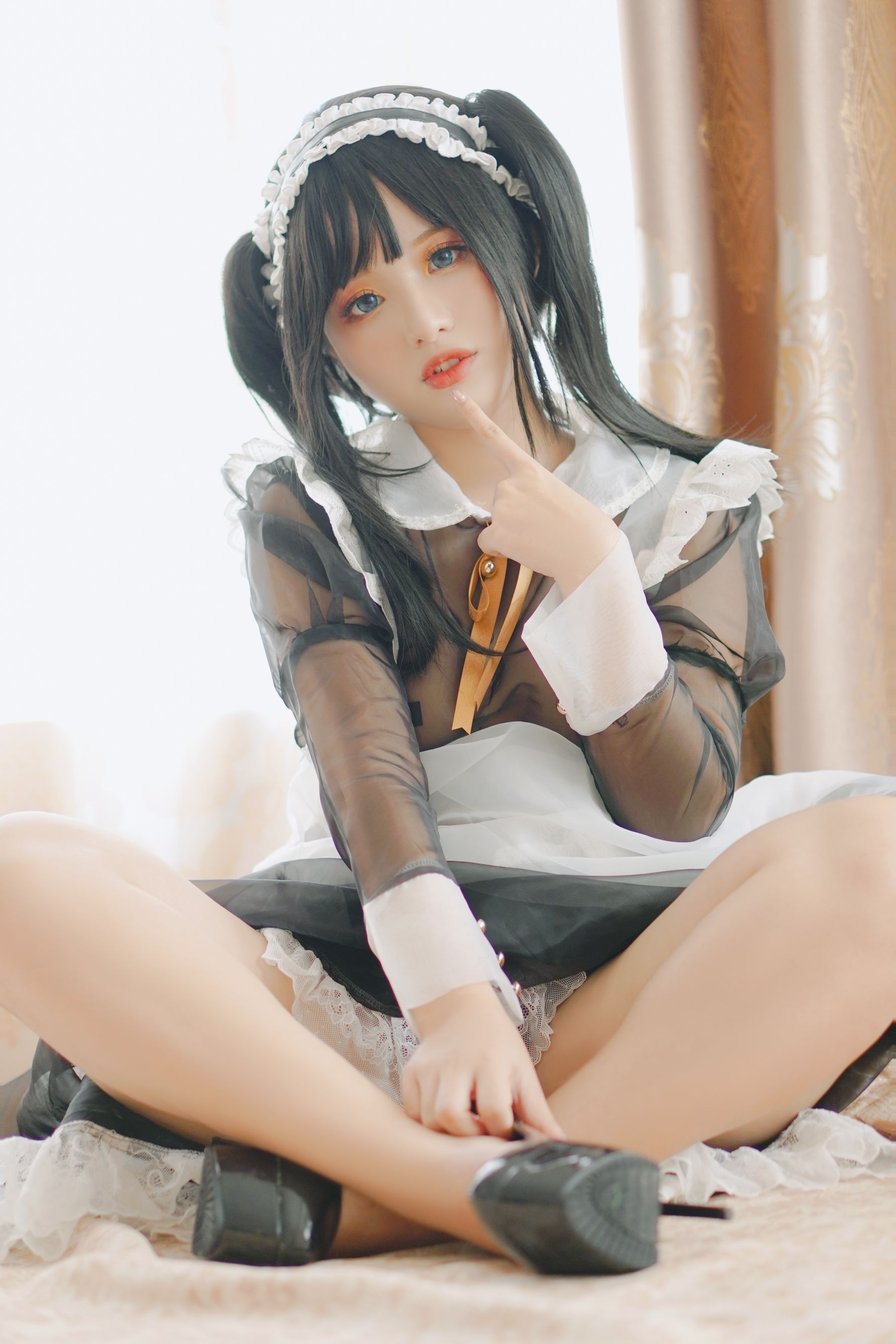 [福利COS] Chono Black - Transparent Maid  第9张