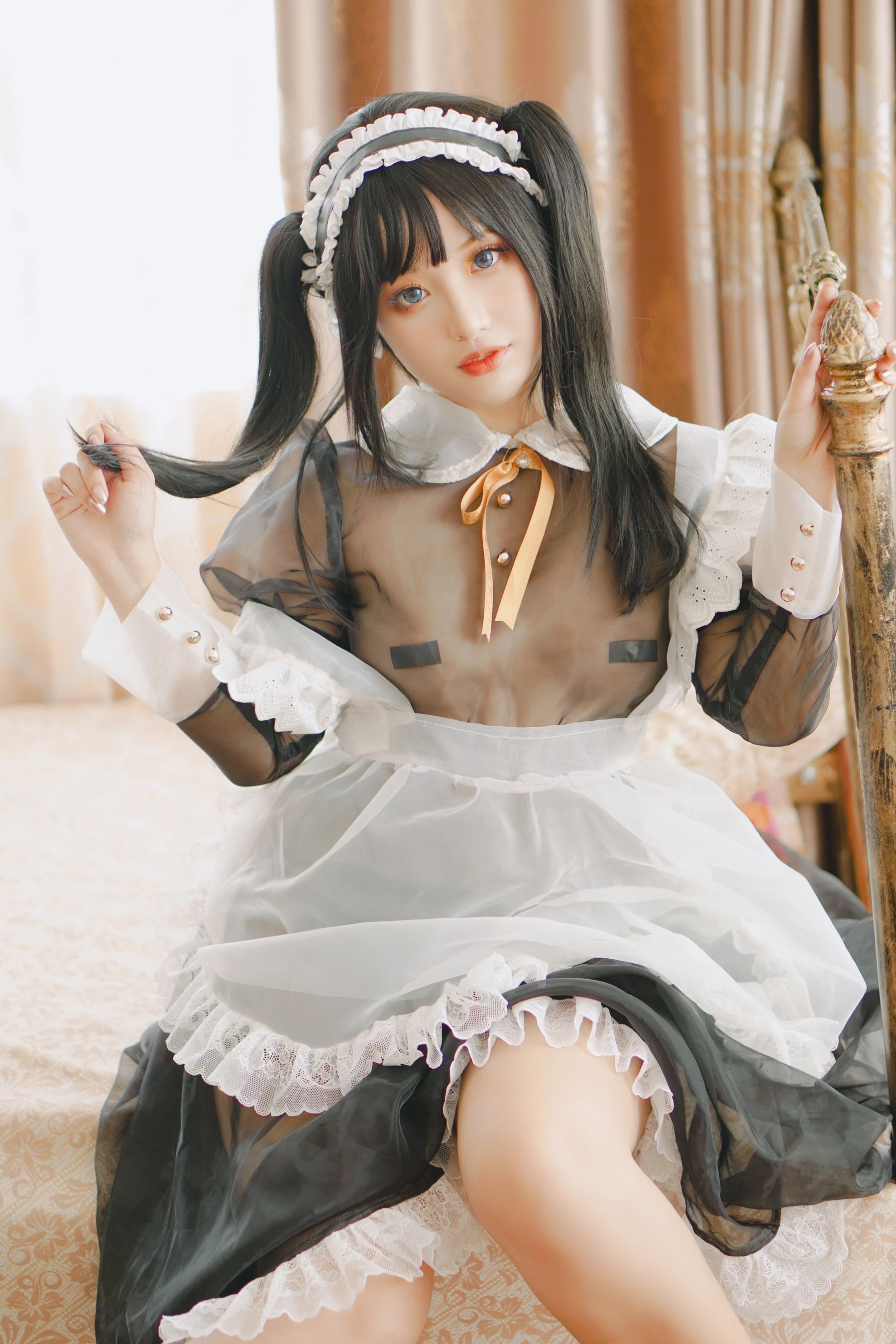 [福利COS] Chono Black - Transparent Maid  第18张