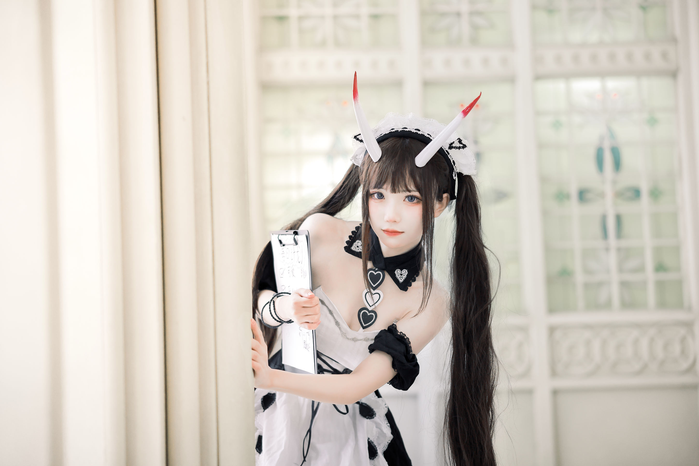 [福利COS] 花柒Hana - 能代女仆  第11张