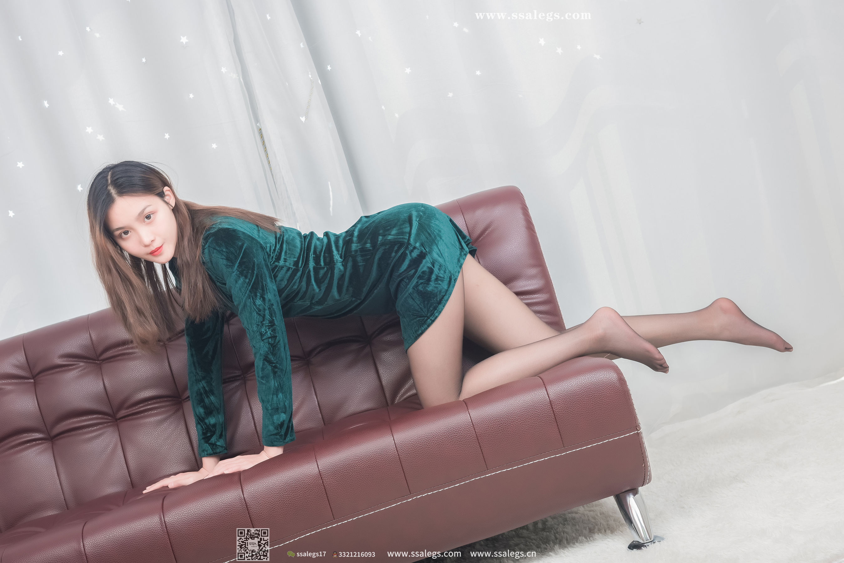 [SSA丝社] No.450 君君 复古的孔雀绿  第15张