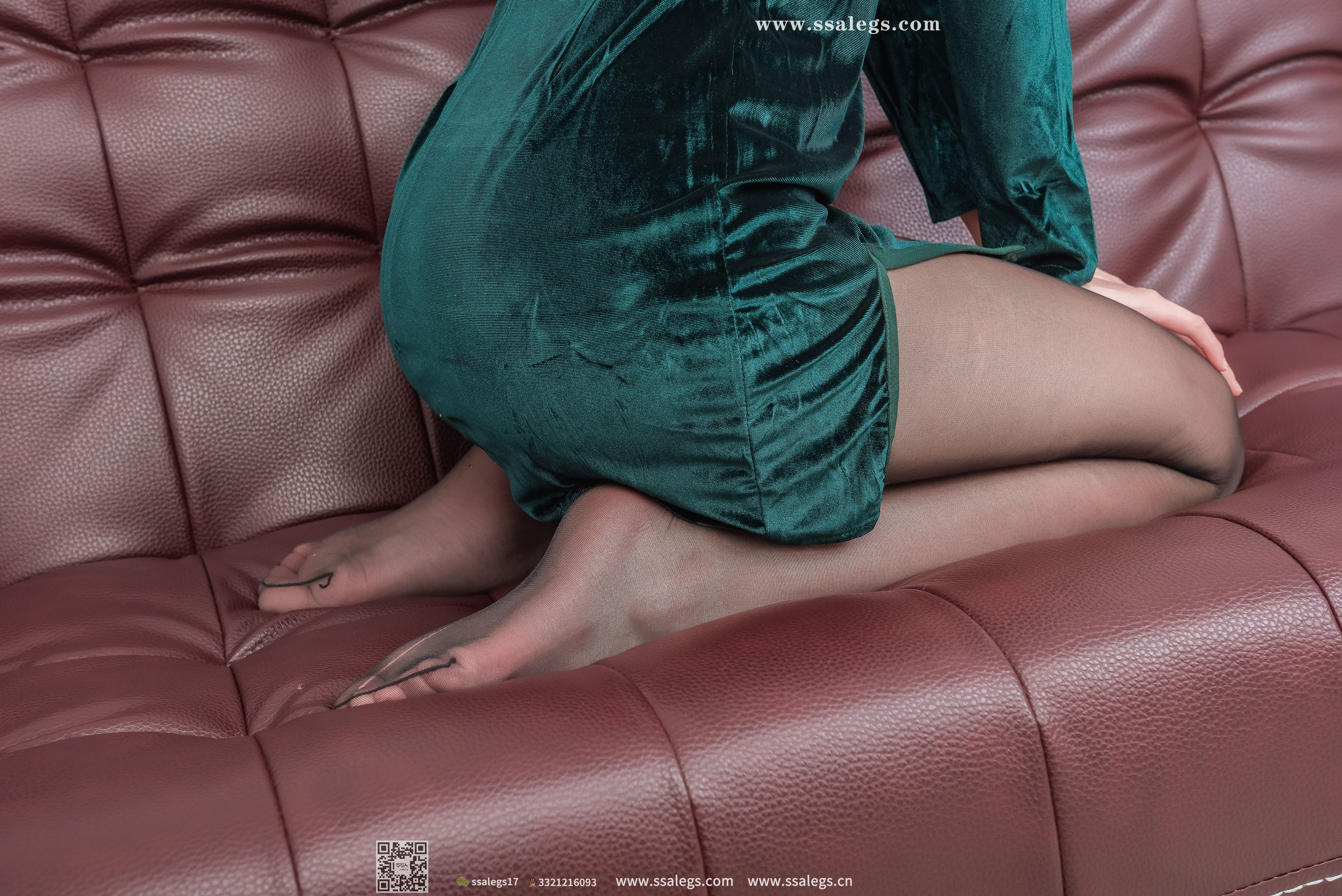 [SSA丝社] No.450 君君 复古的孔雀绿  第23张