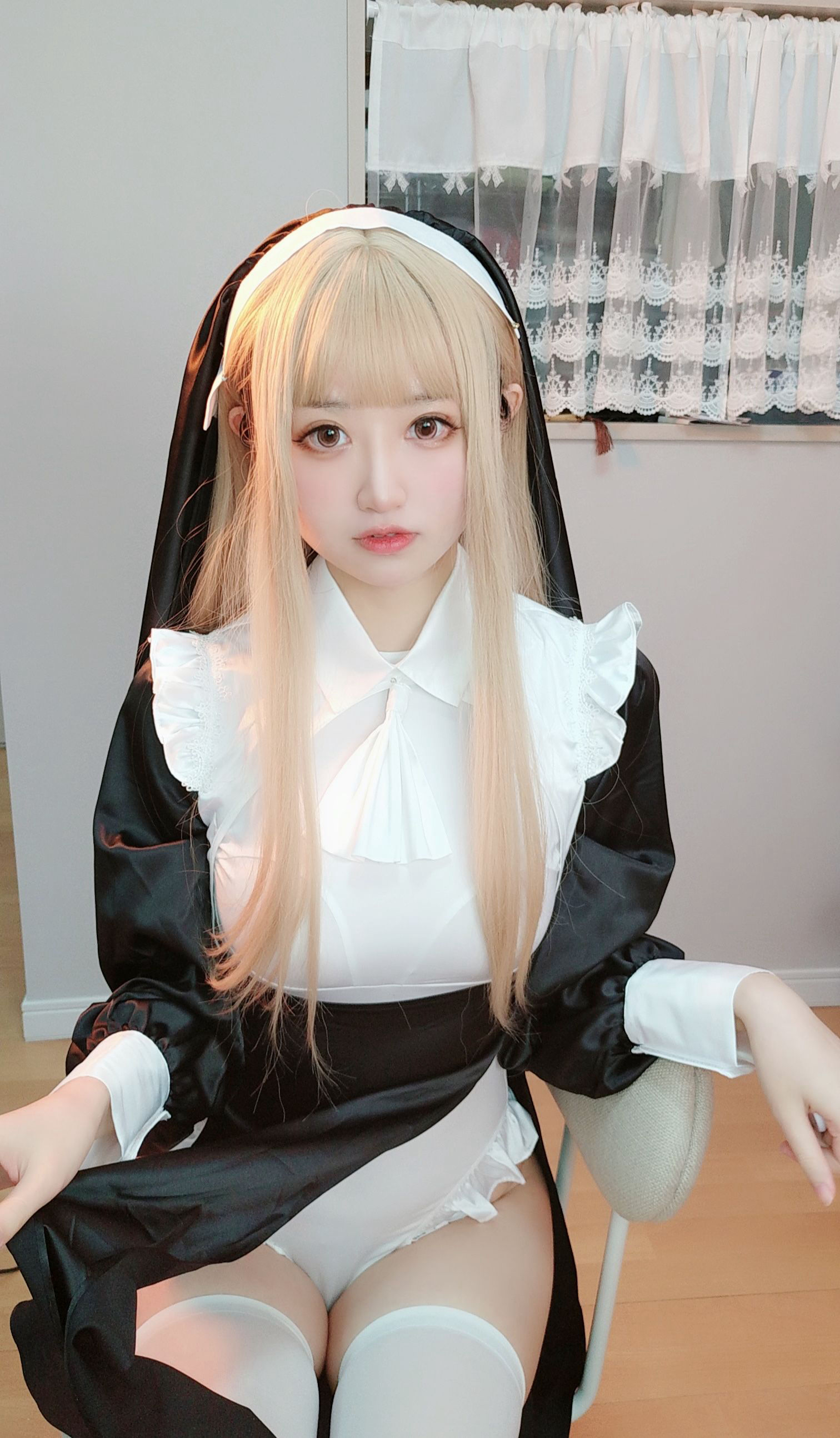 [福利COS] 千阳(ちよ) - 修女  第7张