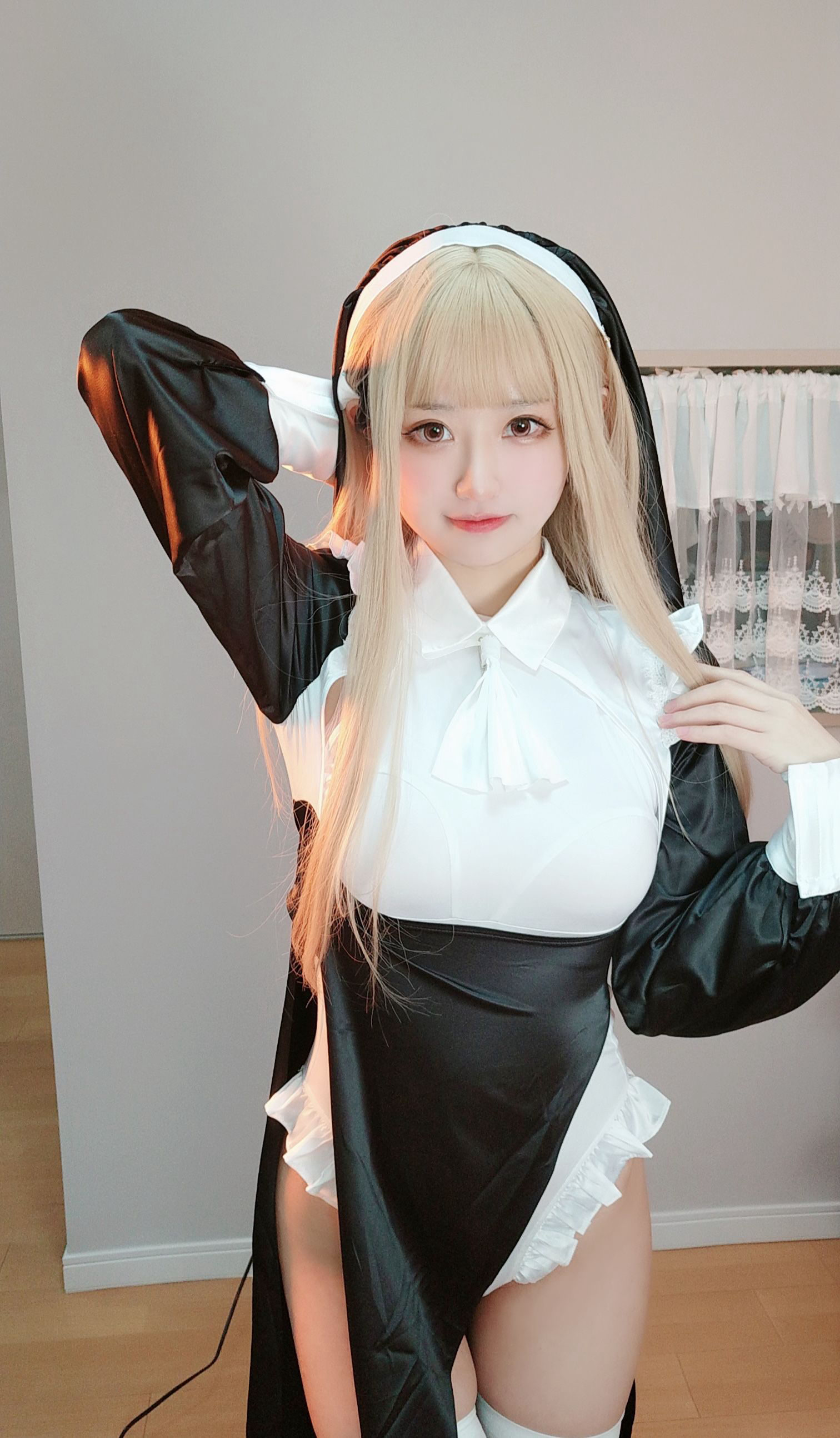 [福利COS] 千阳(ちよ) - 修女  第13张