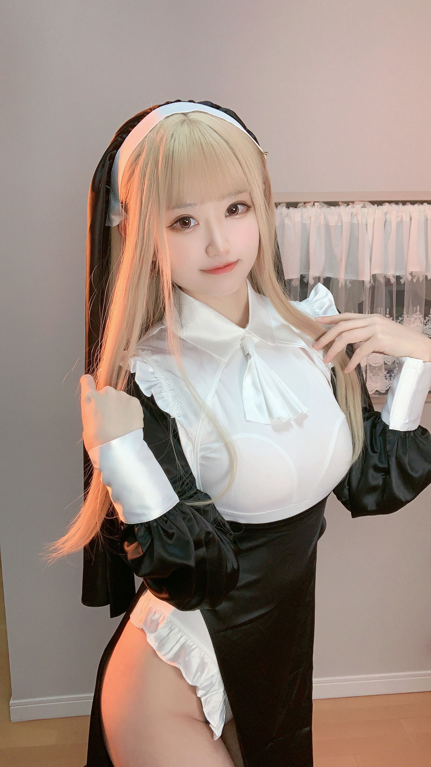 [福利COS] 千阳(ちよ) - 修女  第20张