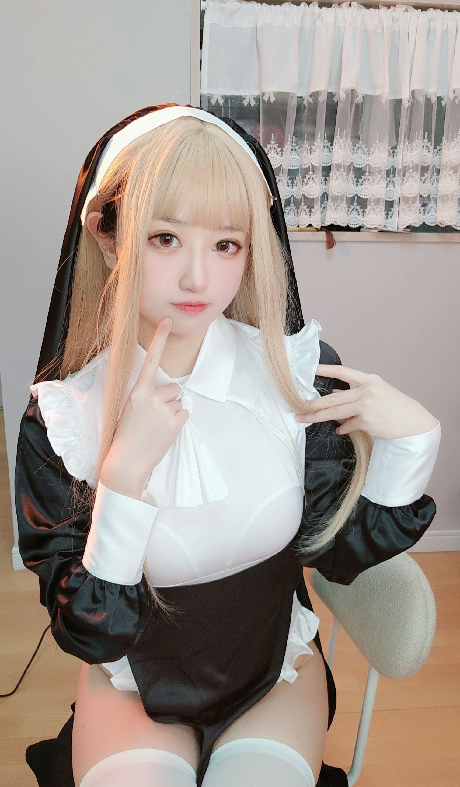 [福利COS] 千阳(ちよ) - 修女  第9张