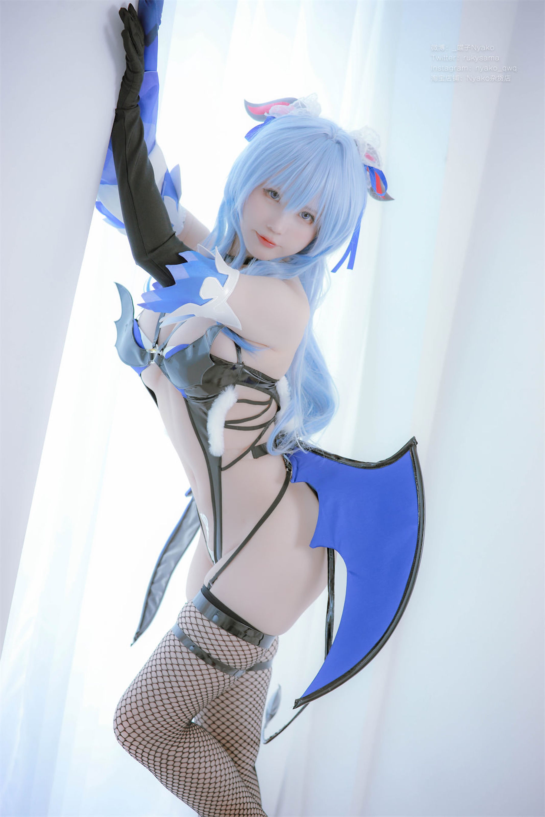 [福利COS] 萌妹子Nyako喵子 - 原神甘雨魅魔