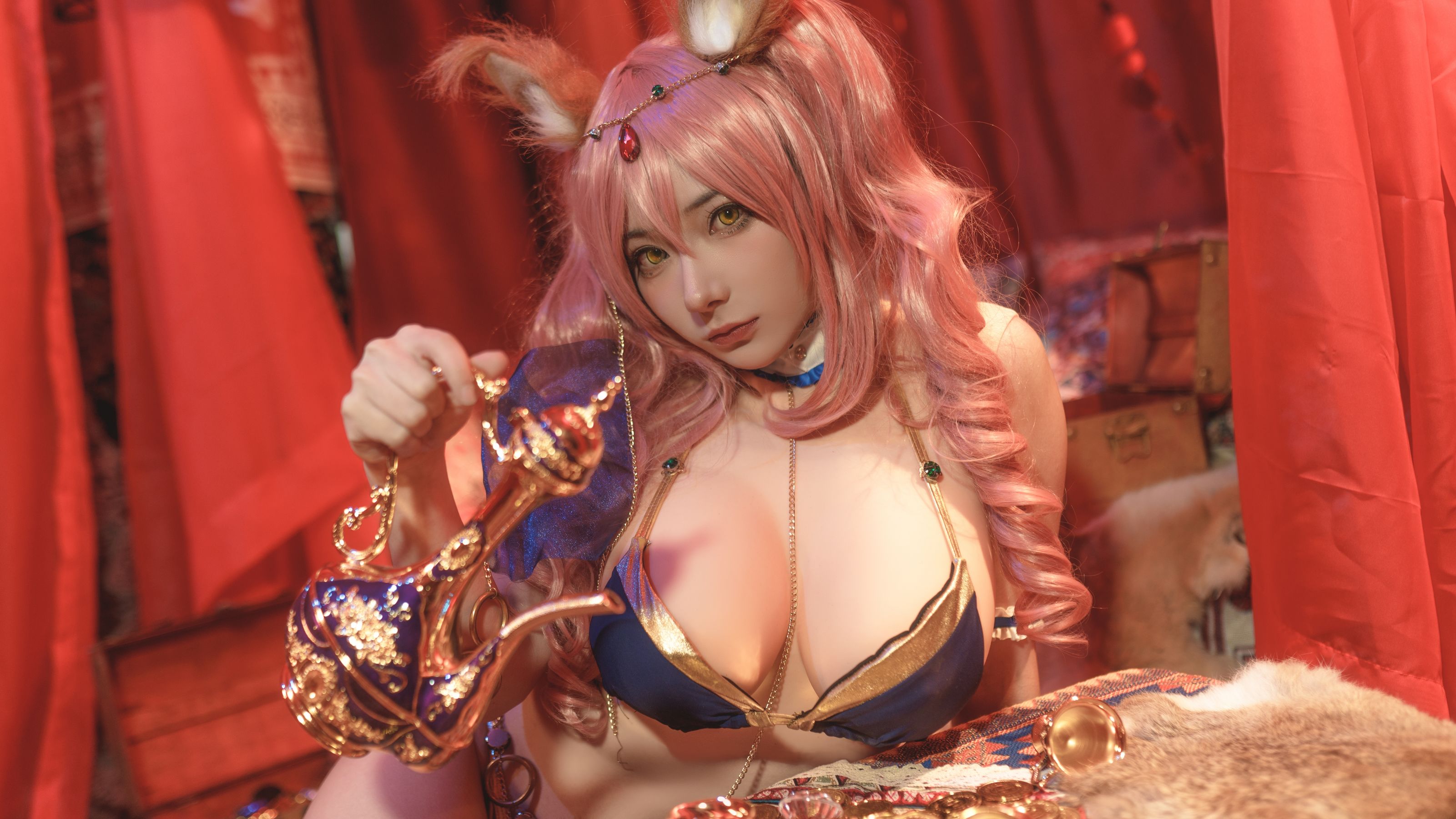 [福利COS] 是三不是世w - 玉藻前舞娘  第4张