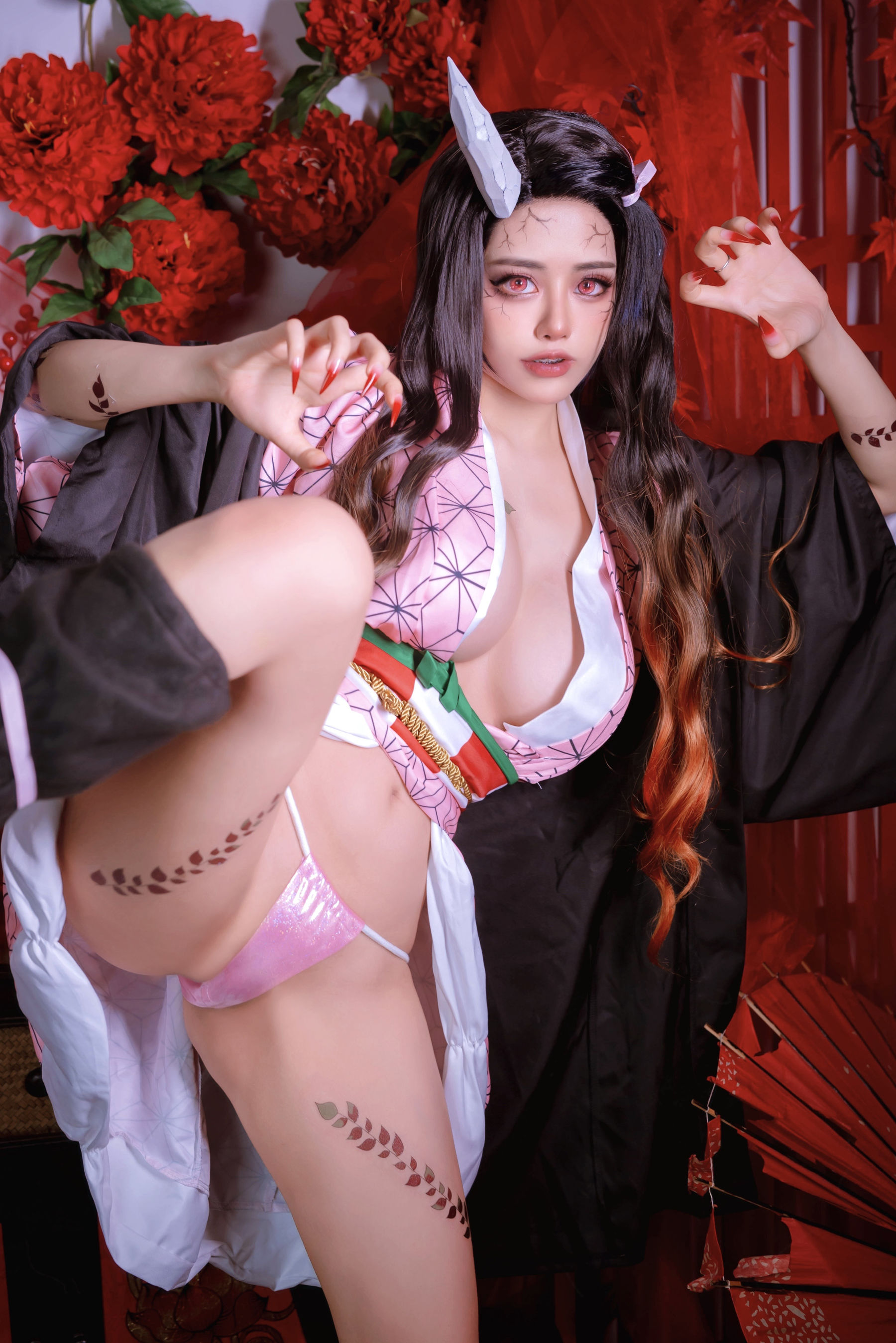 [福利COS] 日本性感萝莉Byoru - Nezuko  第25张