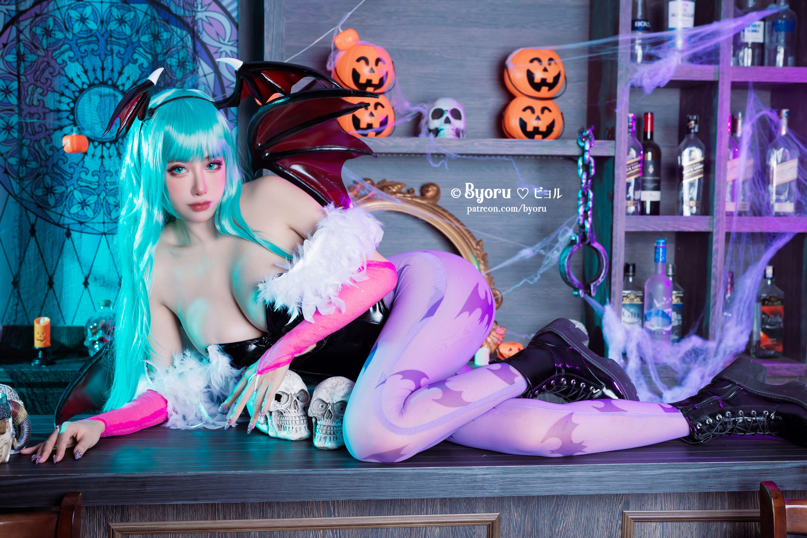 [福利COS] 日本性感萝莉Byoru - Morrigan  第18张