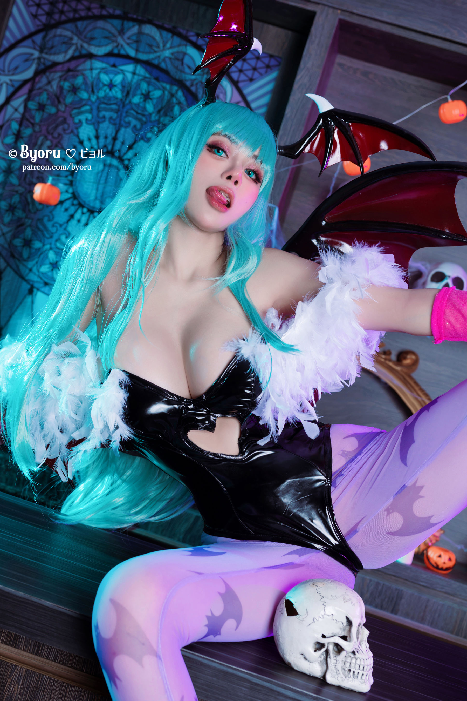 [福利COS] 日本性感萝莉Byoru - Morrigan  第13张