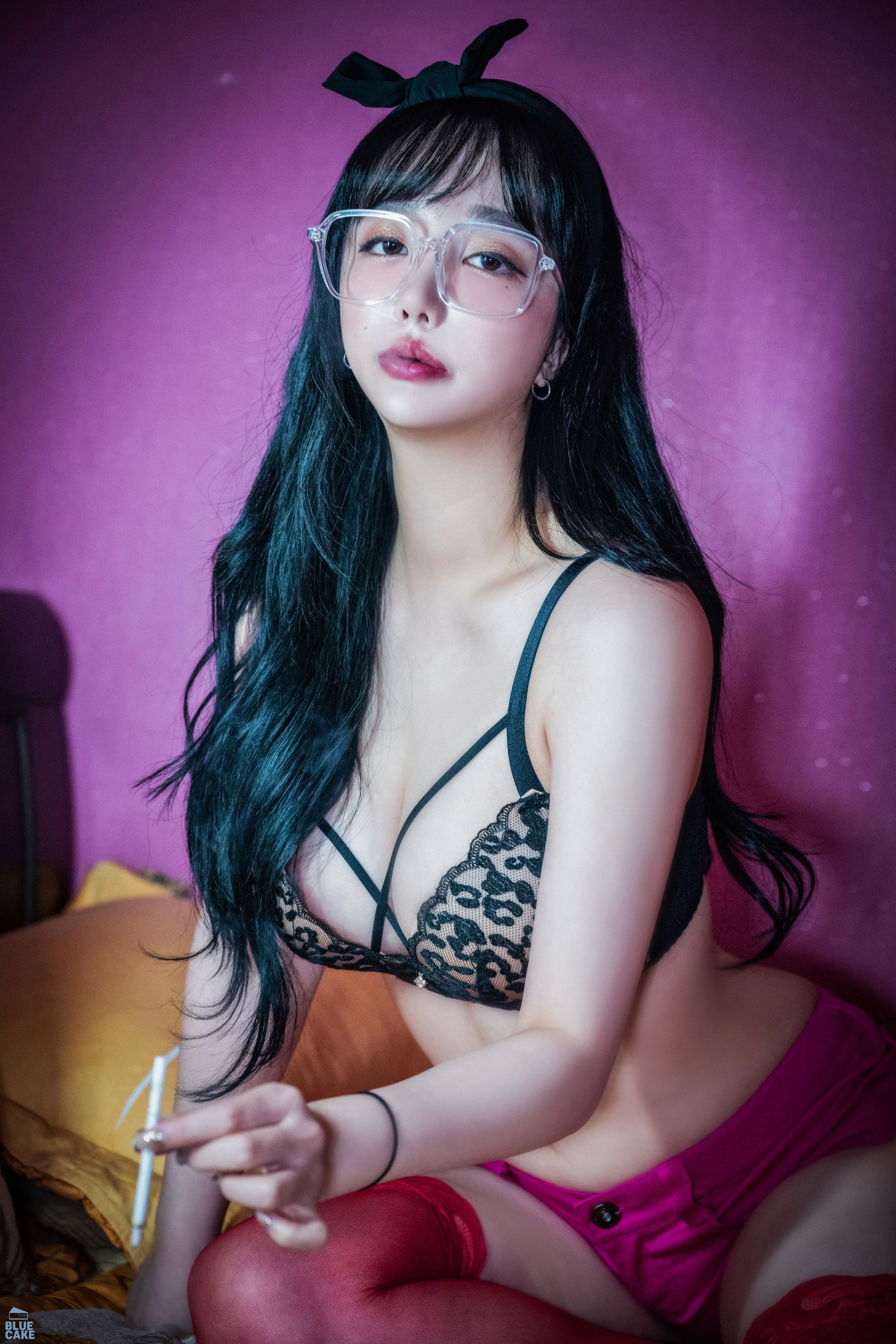 [BLUECAKE]  YeEun - Nude No Panty 第91张