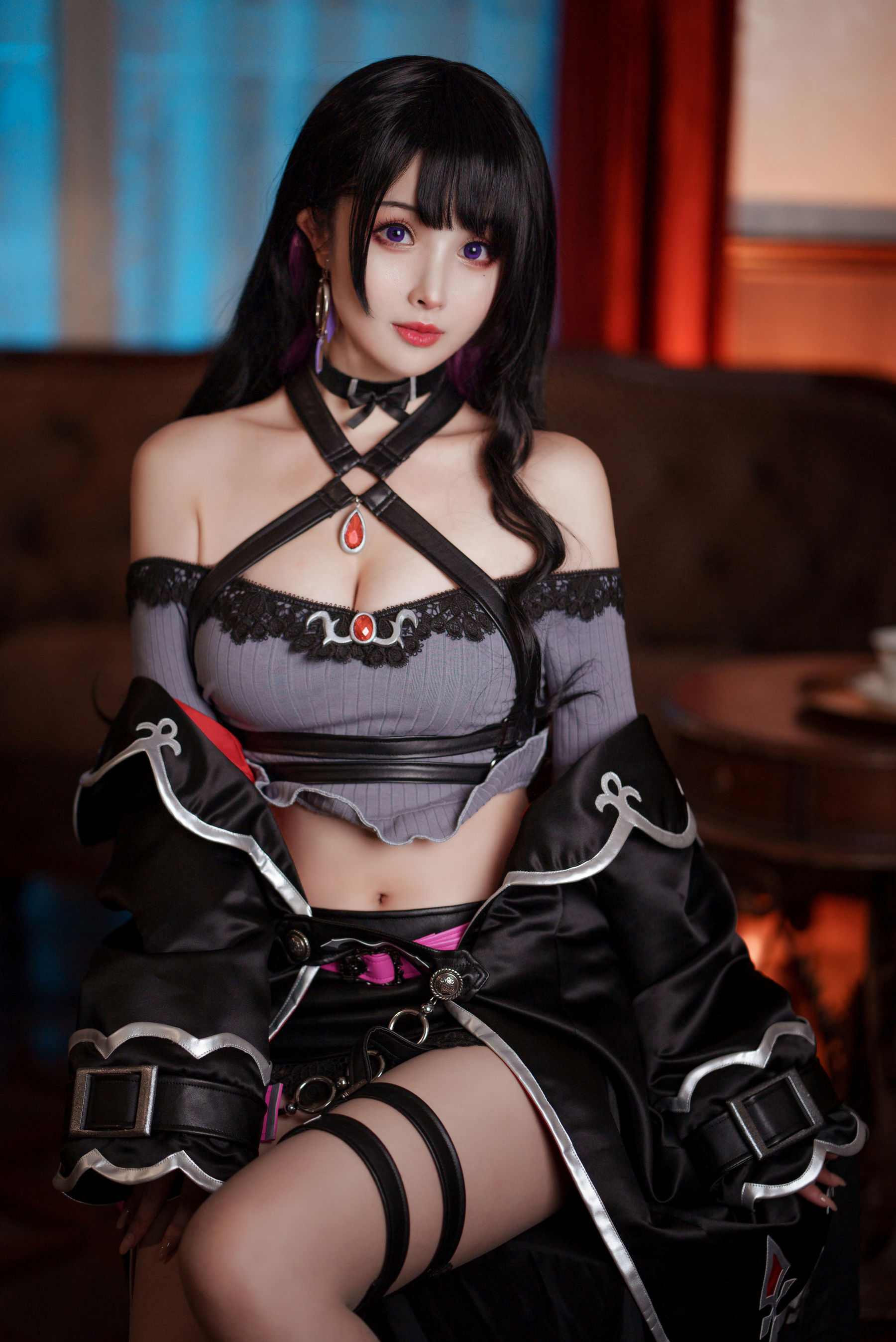 [福利COS] COS福利rioko凉凉子 - 魔女  第42张