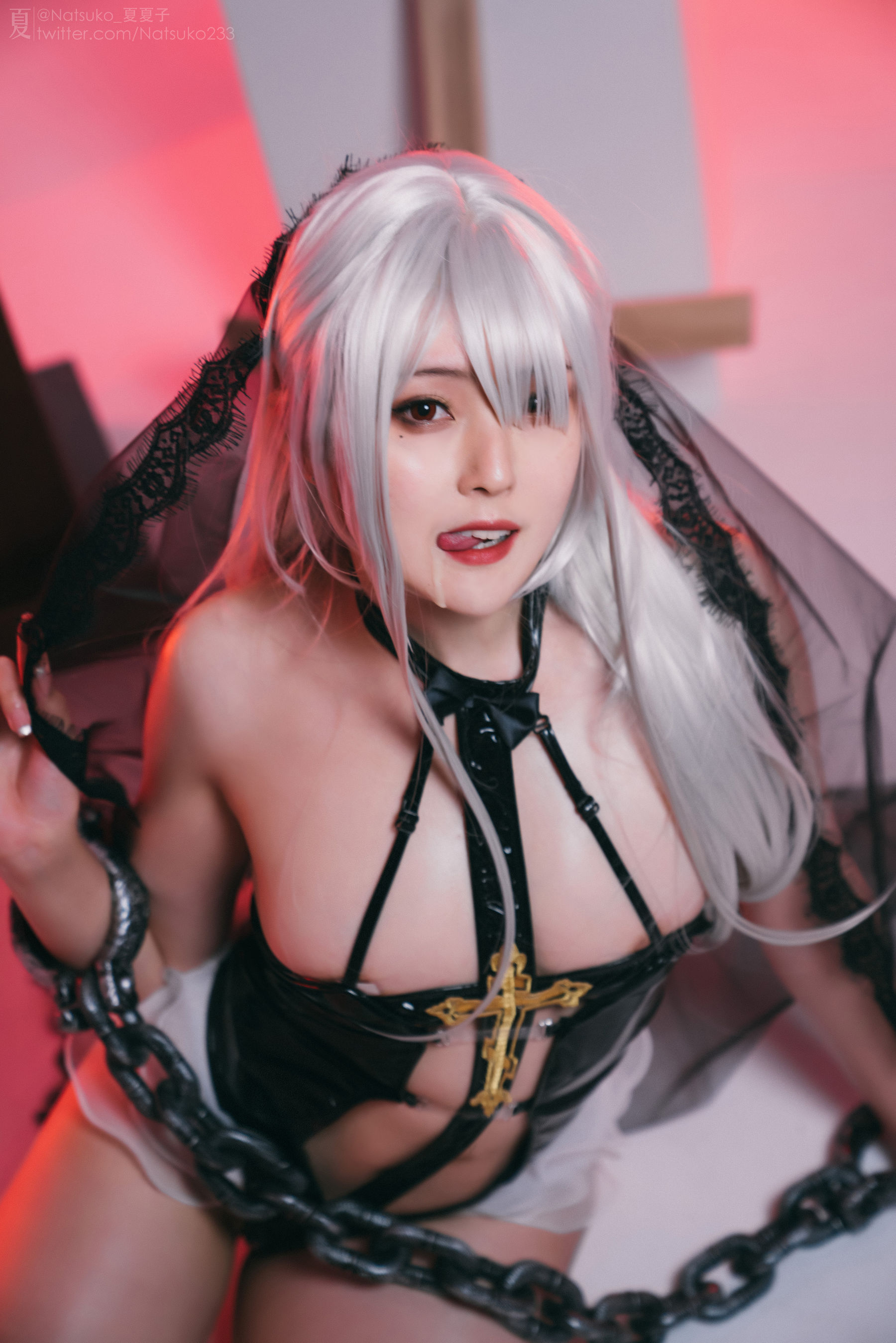 [福利COS] Natsuko夏夏子 - 反差修女  第42张