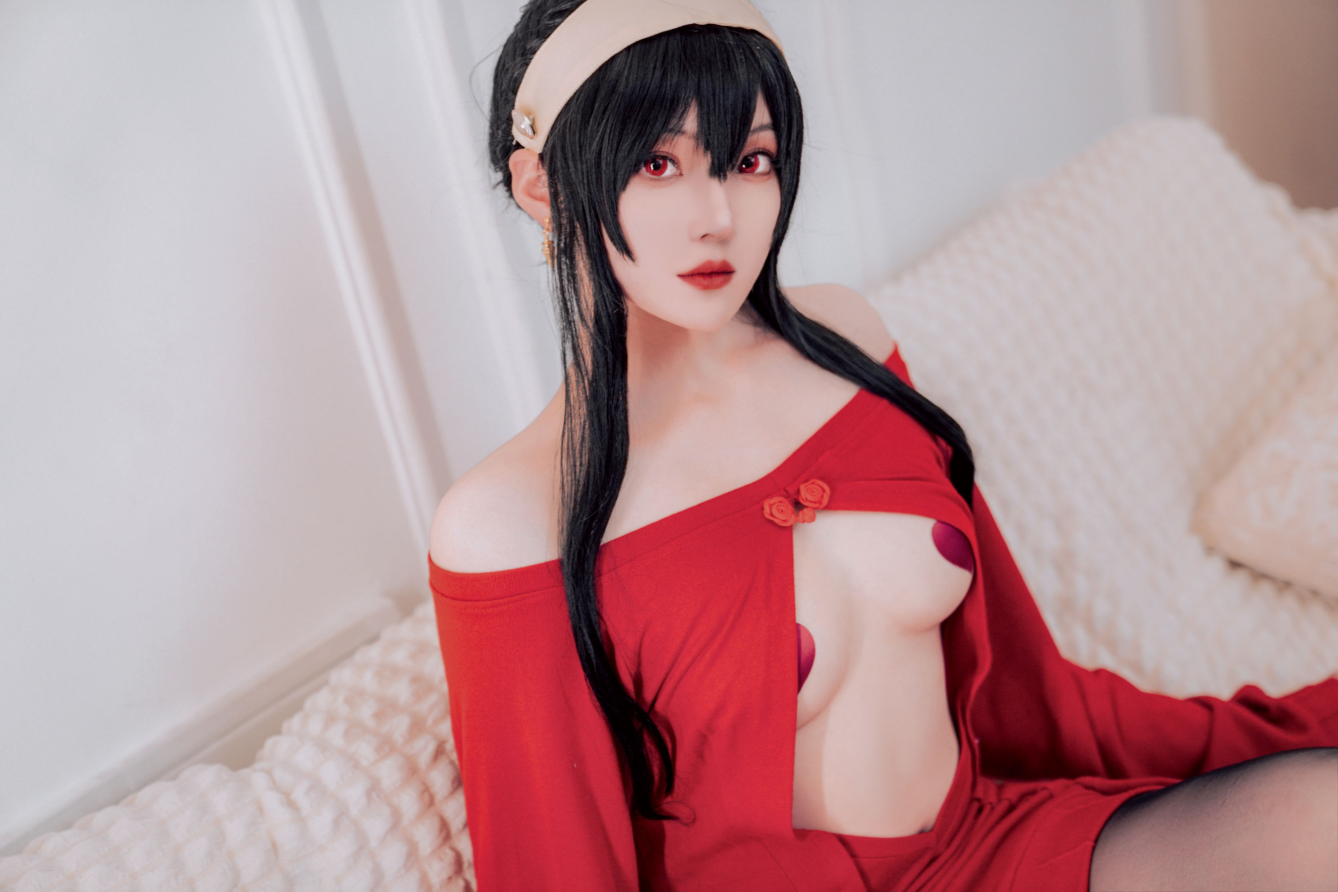 [福利COS] Natsuko夏夏子 - 约尔毛衣  第19张