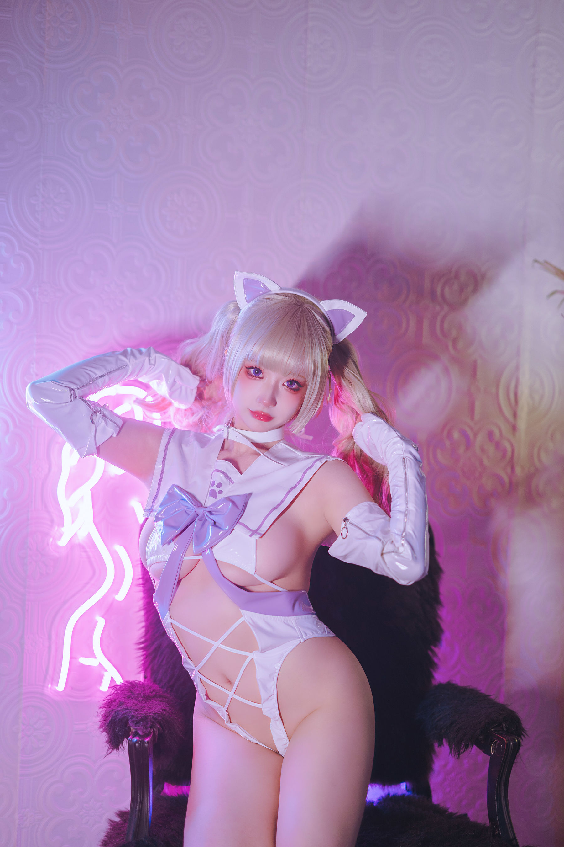 [福利COS] wendydydydy_酱油 - 魔法猫猫少女  第20张