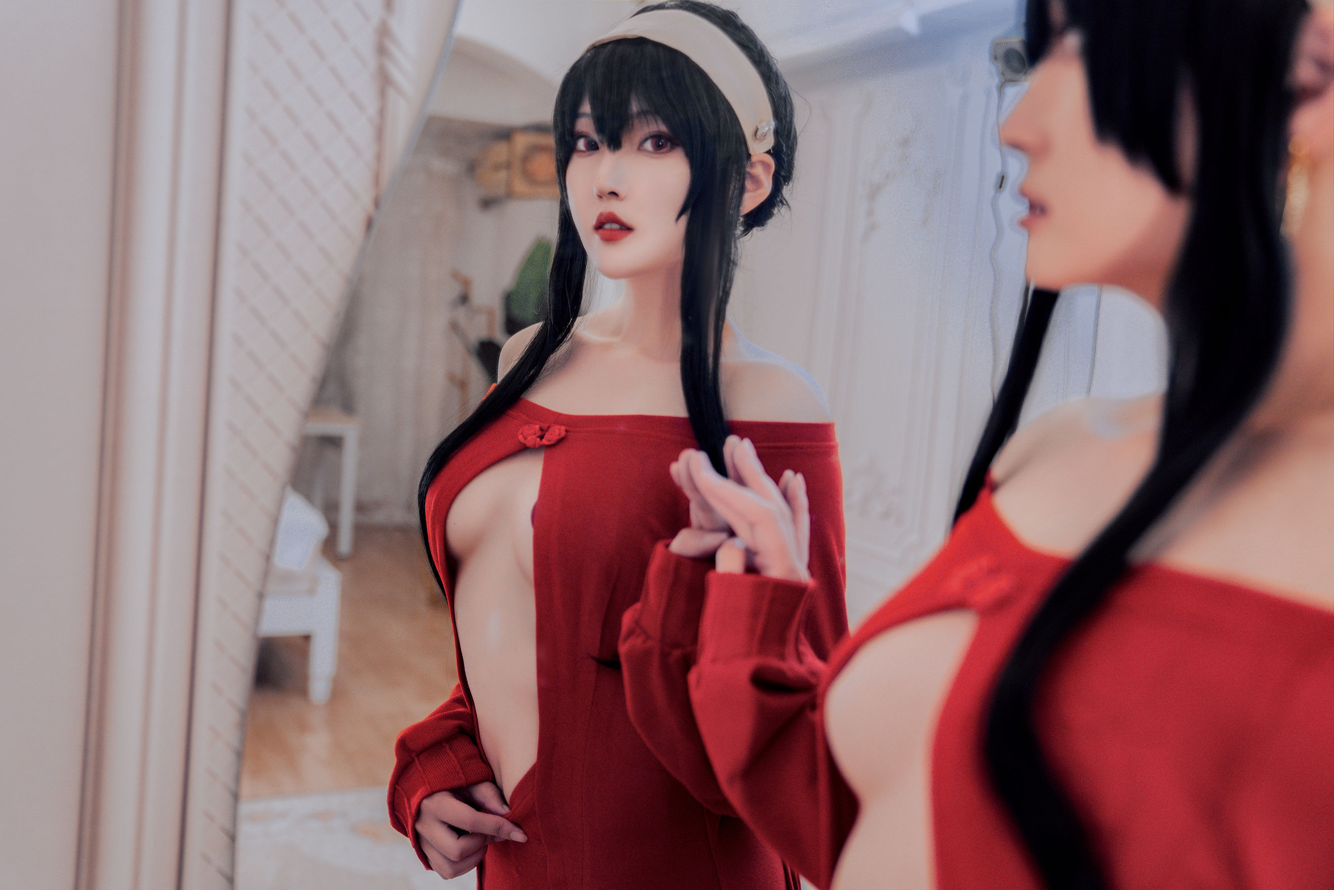 [福利COS] Natsuko夏夏子 - 约尔毛衣  第17张