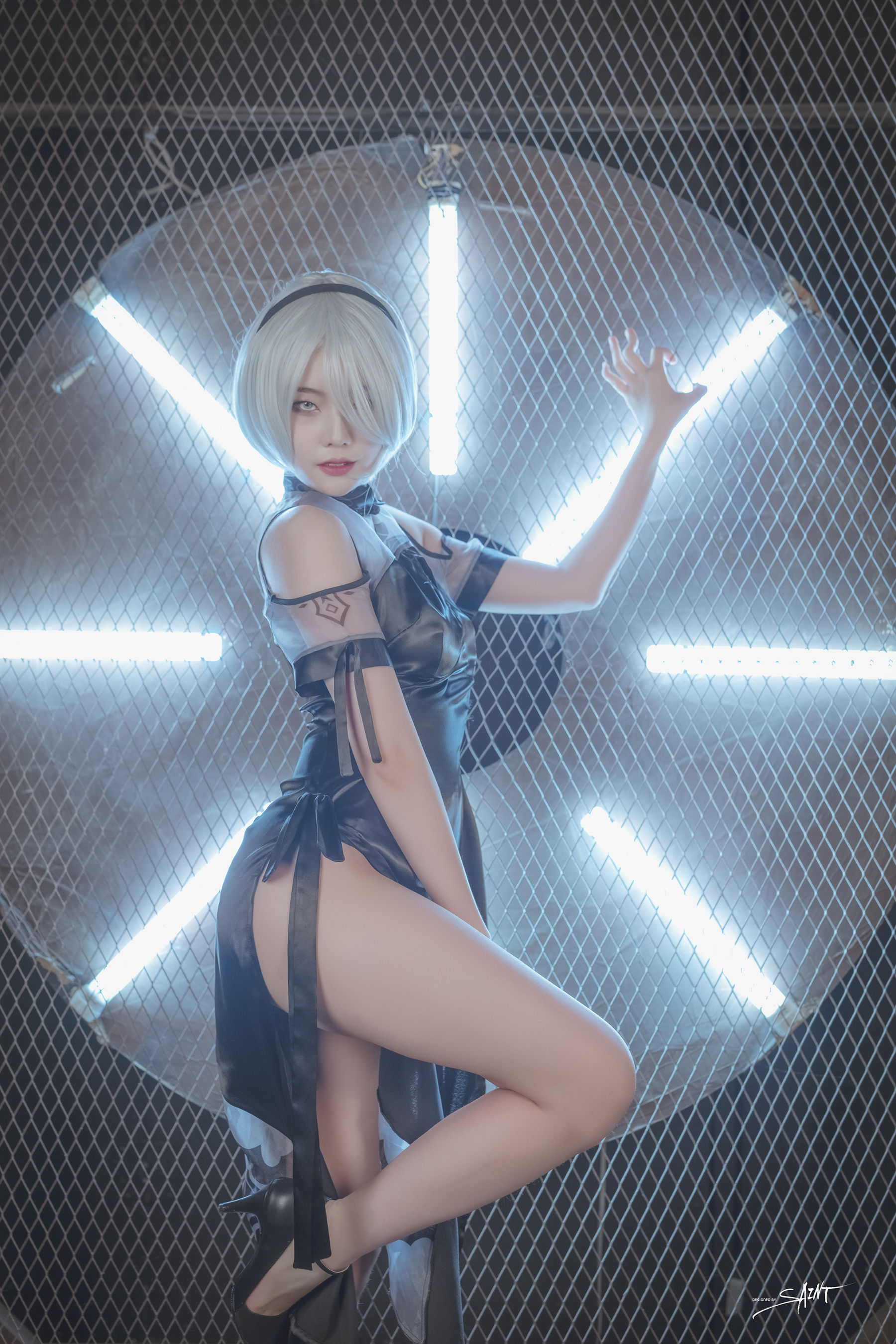 [saintphotolife]  Yuna - Yuna's Cos Vol.04 KDA Akali &amp; Nier Automata 第13张