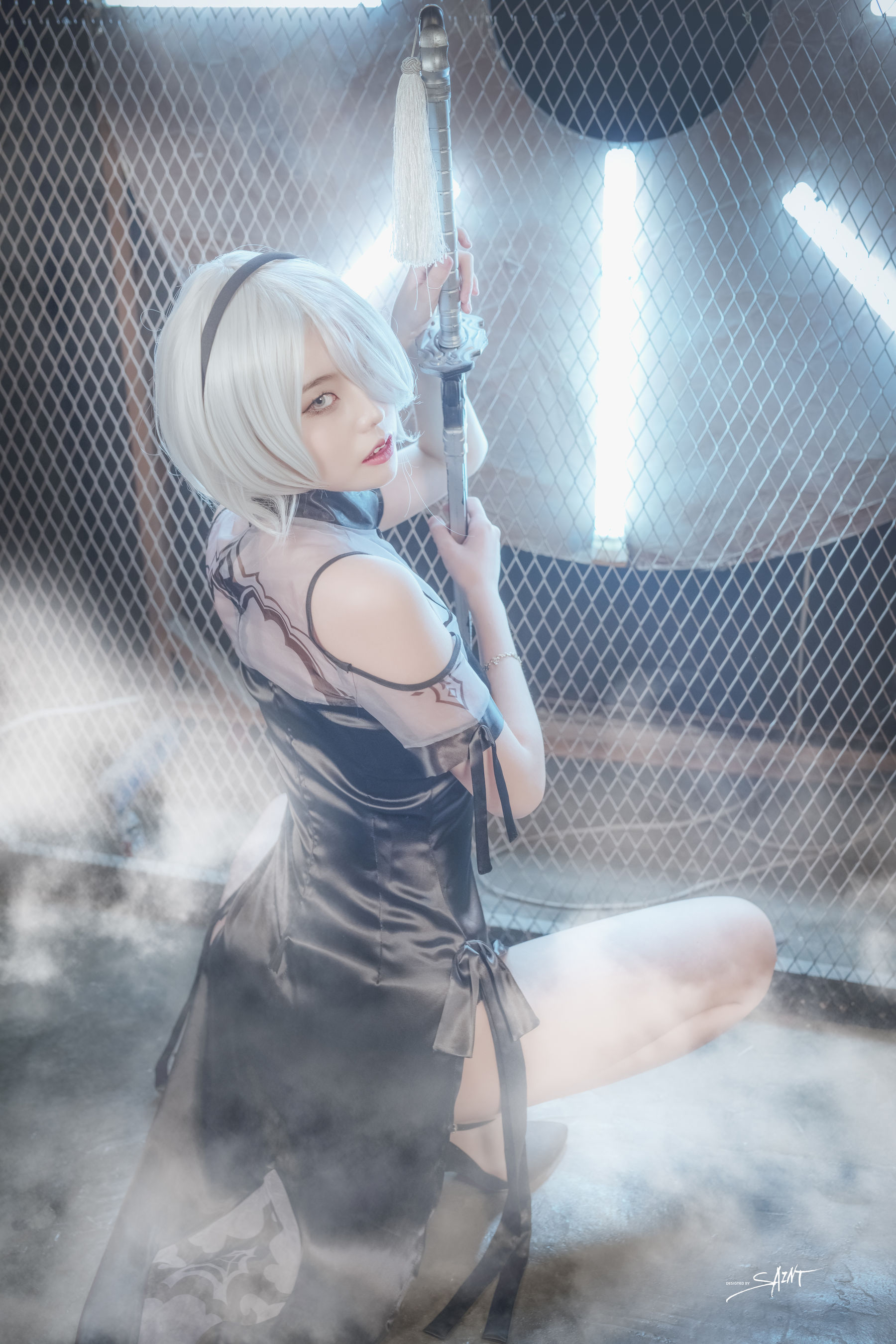 [saintphotolife]  Yuna - Yuna's Cos Vol.04 KDA Akali &amp; Nier Automata 第52张