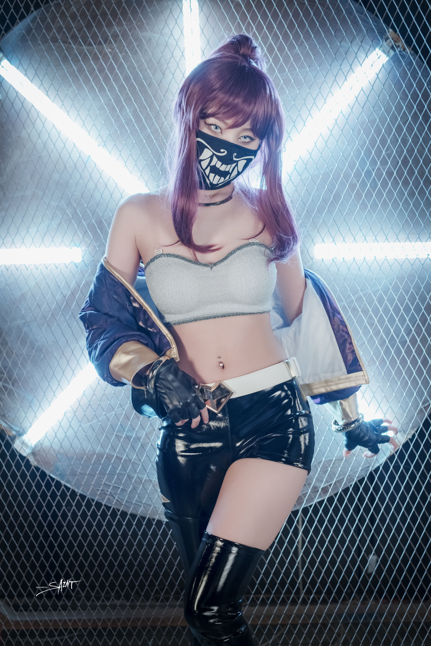 [saintphotolife]  Yuna - Yuna's Cos Vol.04 KDA Akali &amp; Nier Automata 第68张