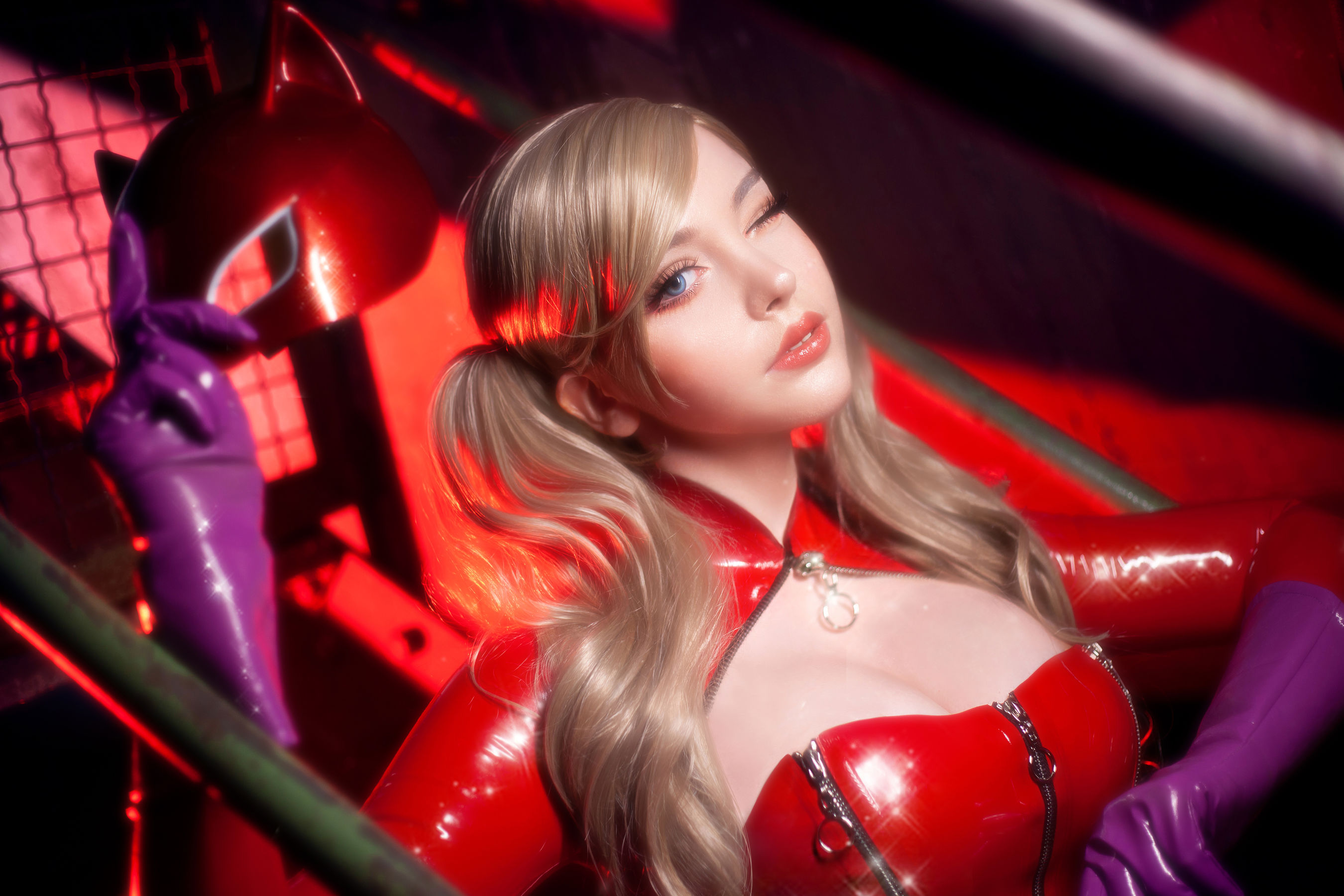 [COS福利] 国外美女SayaTheFox - Ann Takamaki  第2张