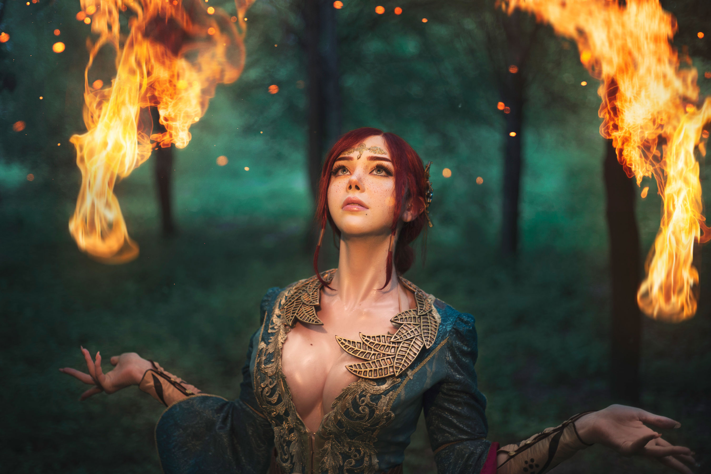 [COS福利] 国外美女SayaTheFox - Triss Merigold  第10张