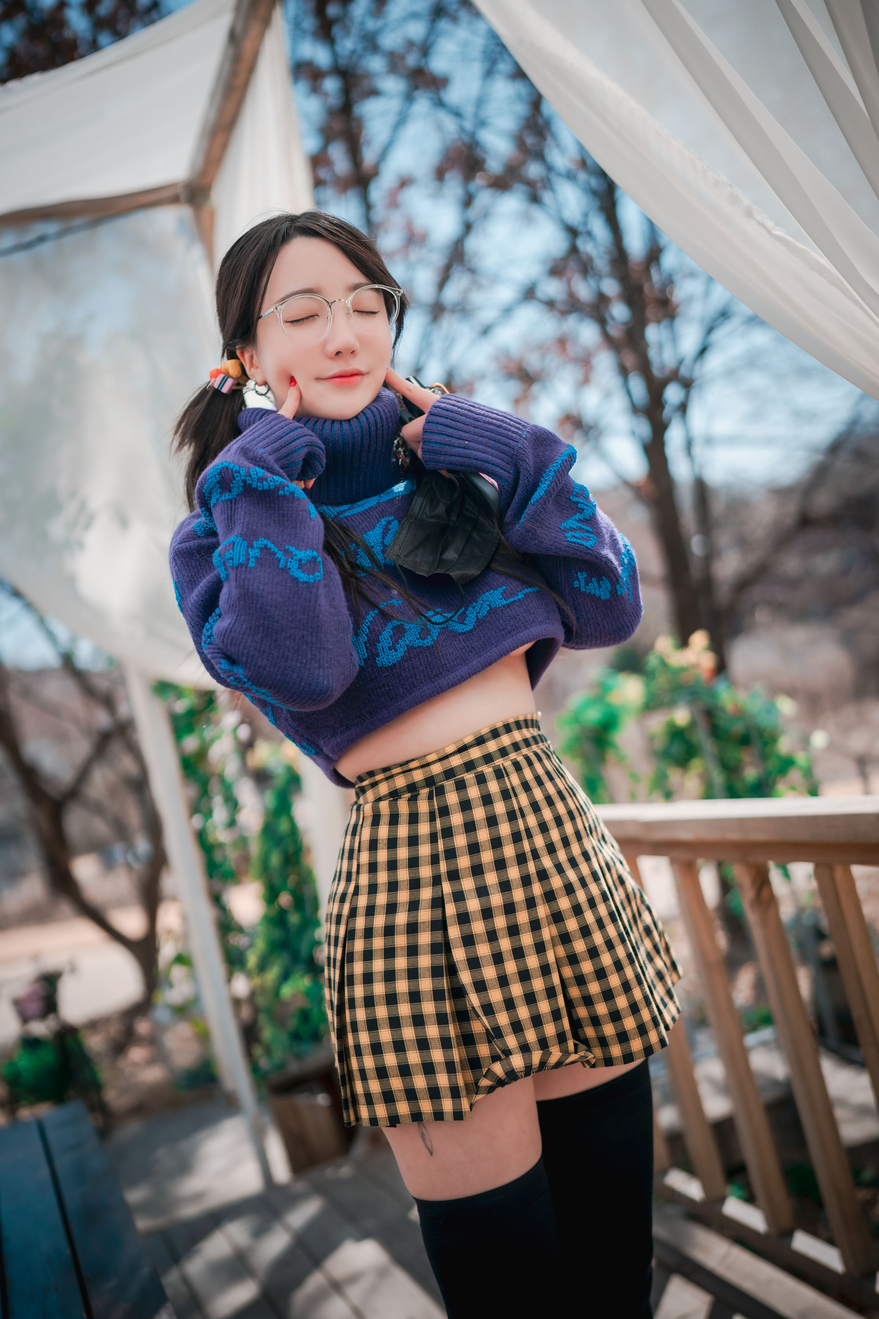 [DJAWA] Yeeun - Early Spring Walk in March Vol.2  第10张