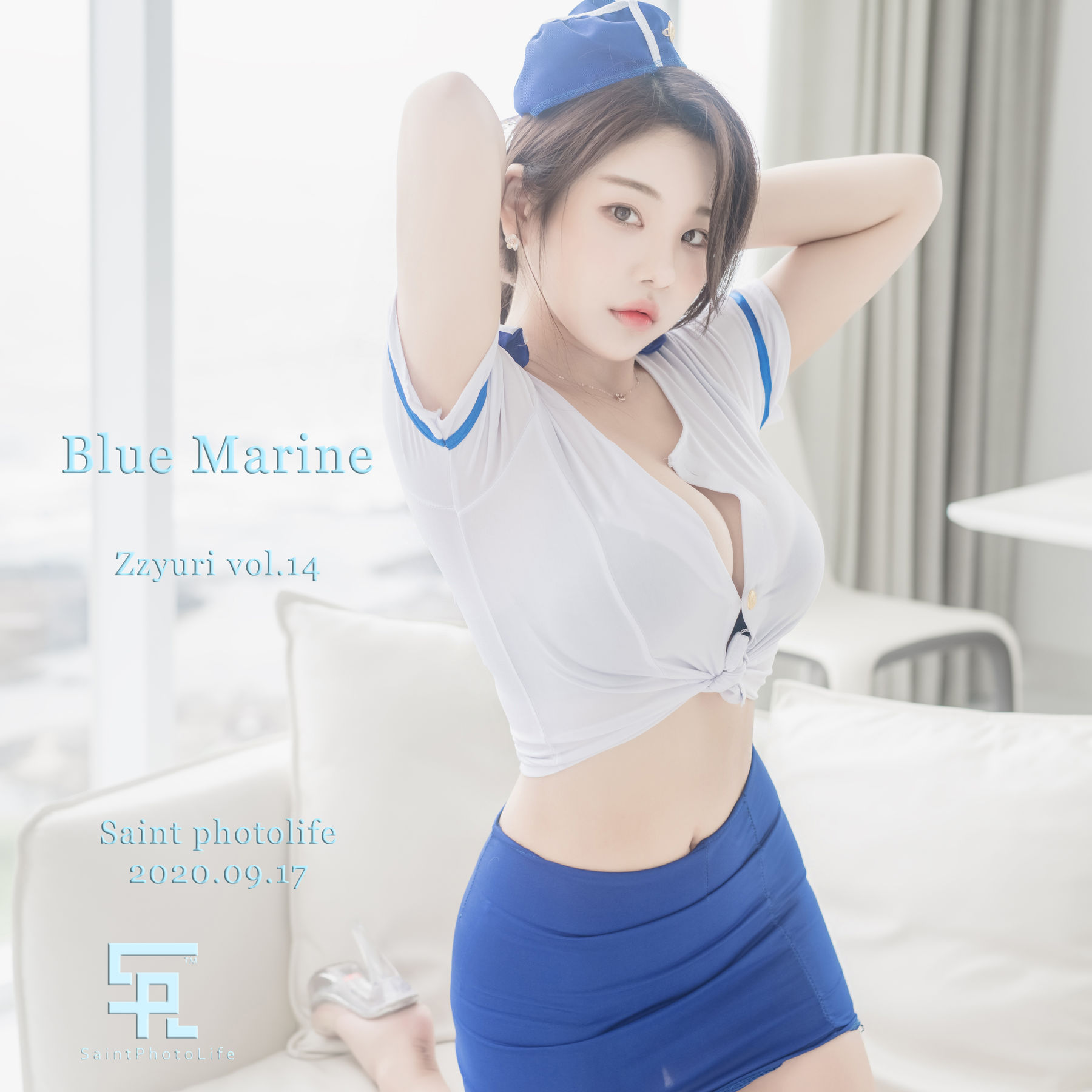 [saintphotolife] Zzyuri - Vol.14 Blue Marine  第2张