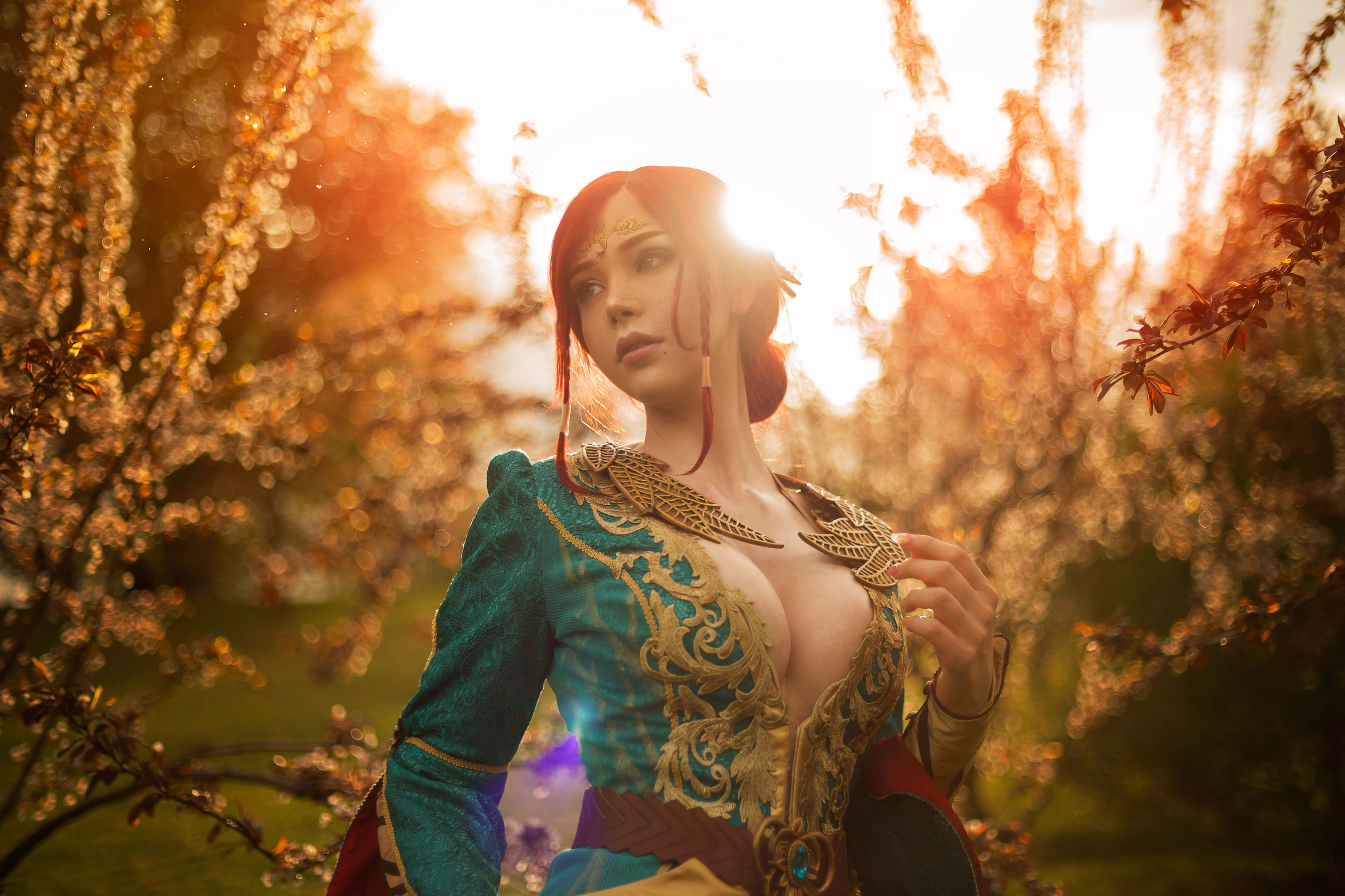 [COS福利] 国外美女SayaTheFox - Triss Merigold