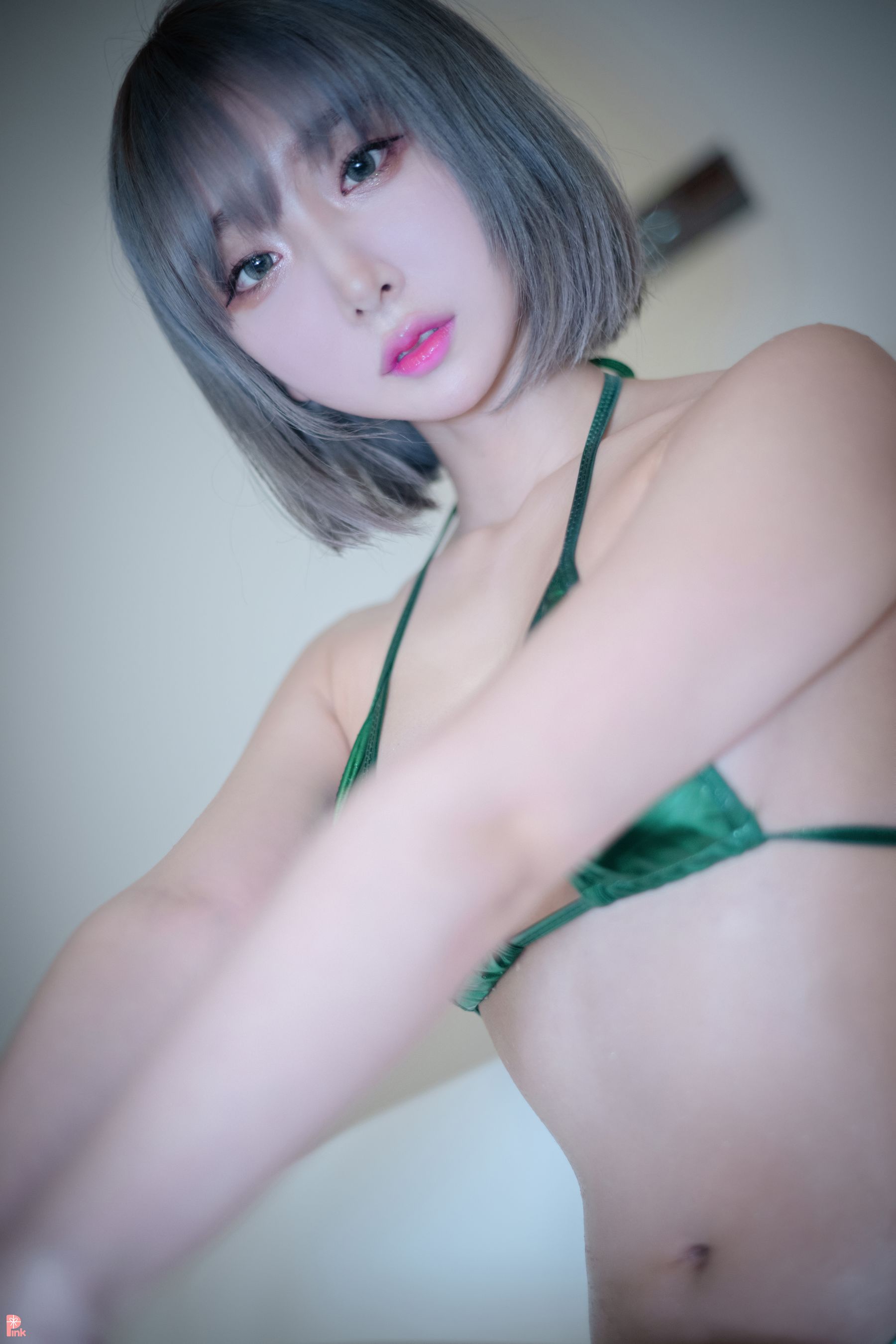 [PINK RIBBON] Dayeon - E-bIKINI Green  第29张