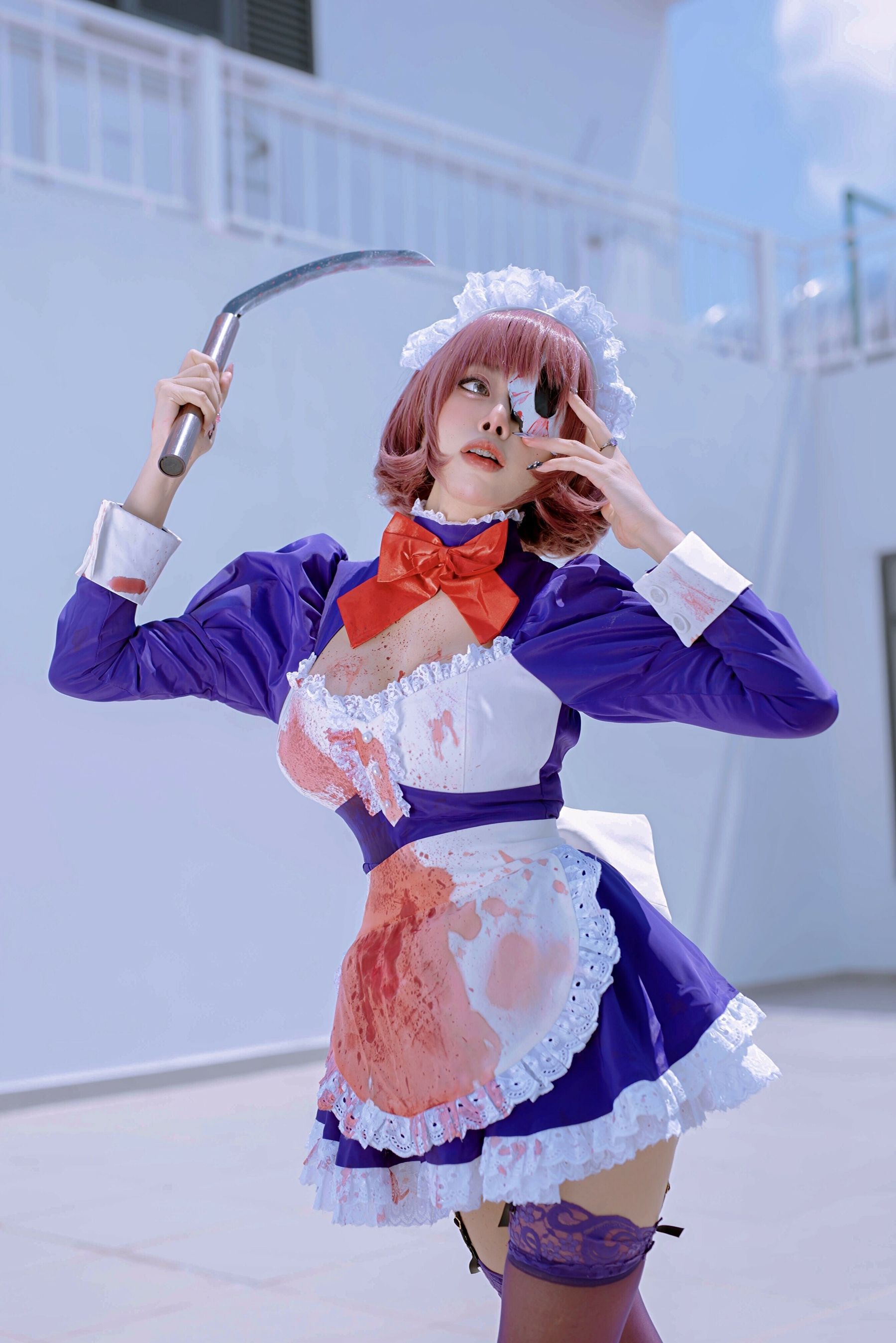 日本性感萝莉Byoru - Maid Mask  第2张