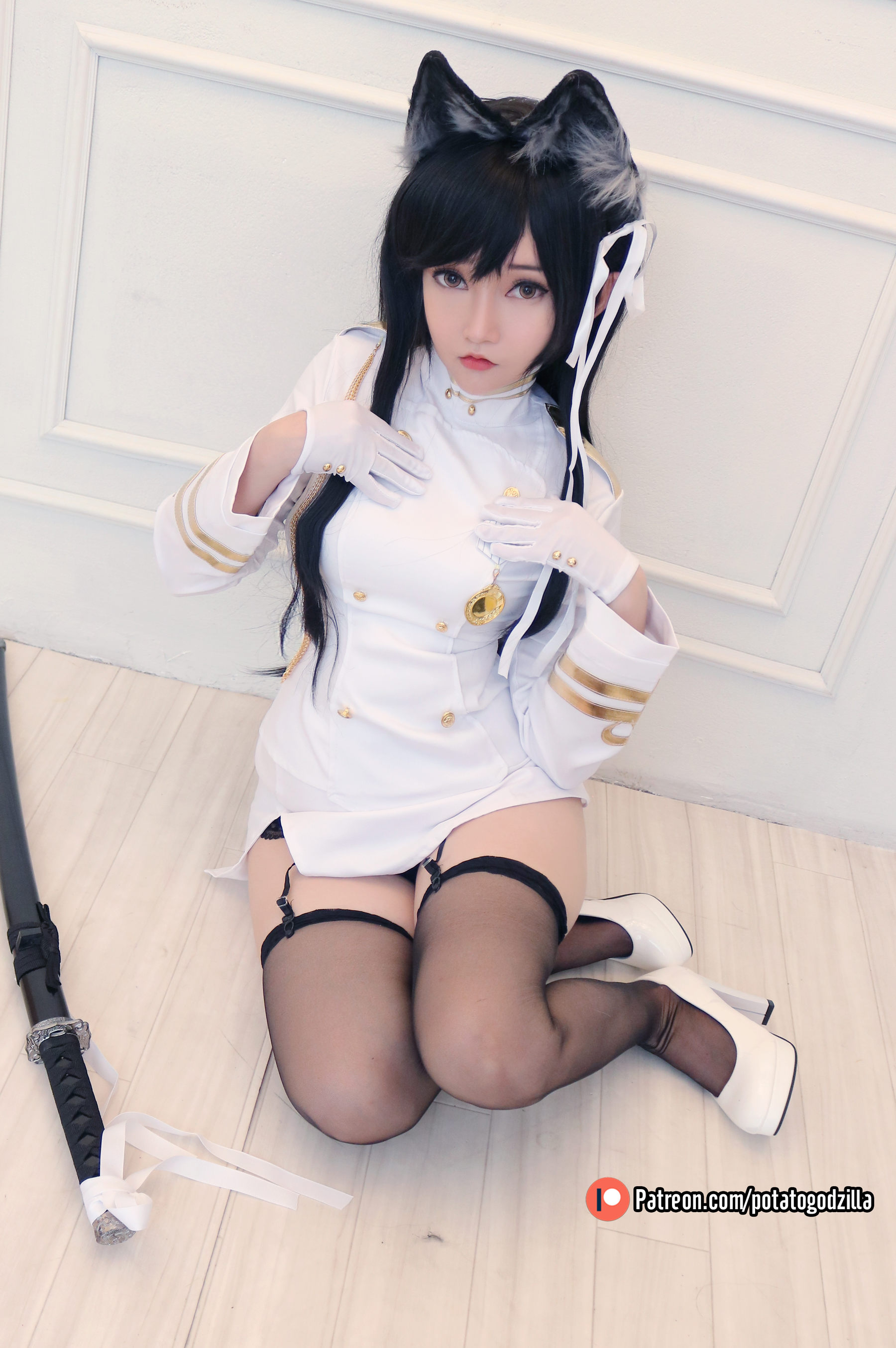 Coser小姐姐Potato Godzilla - Atago  第23张