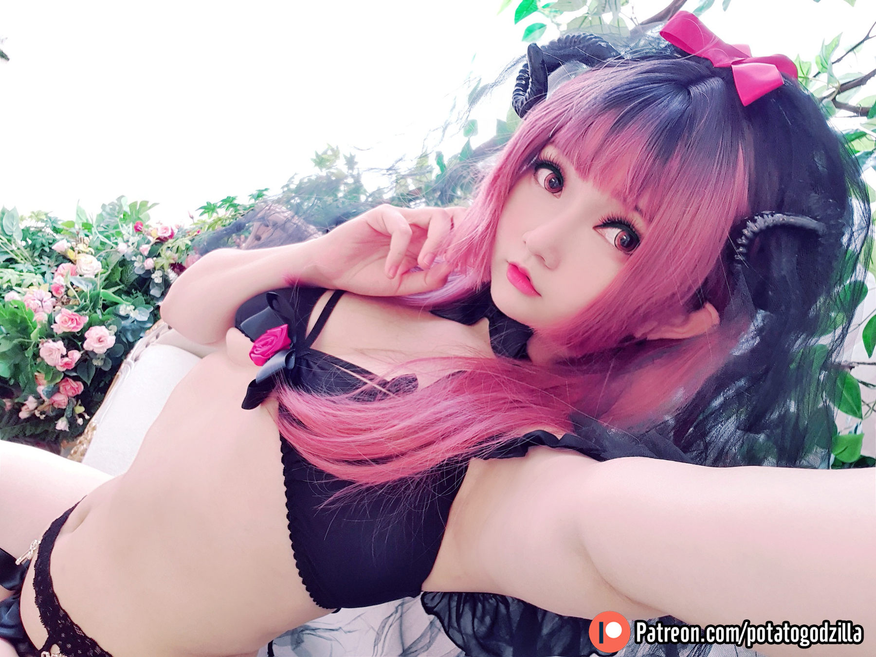Coser小姐姐Potato Godzilla - Lil Devil Bride  第47张