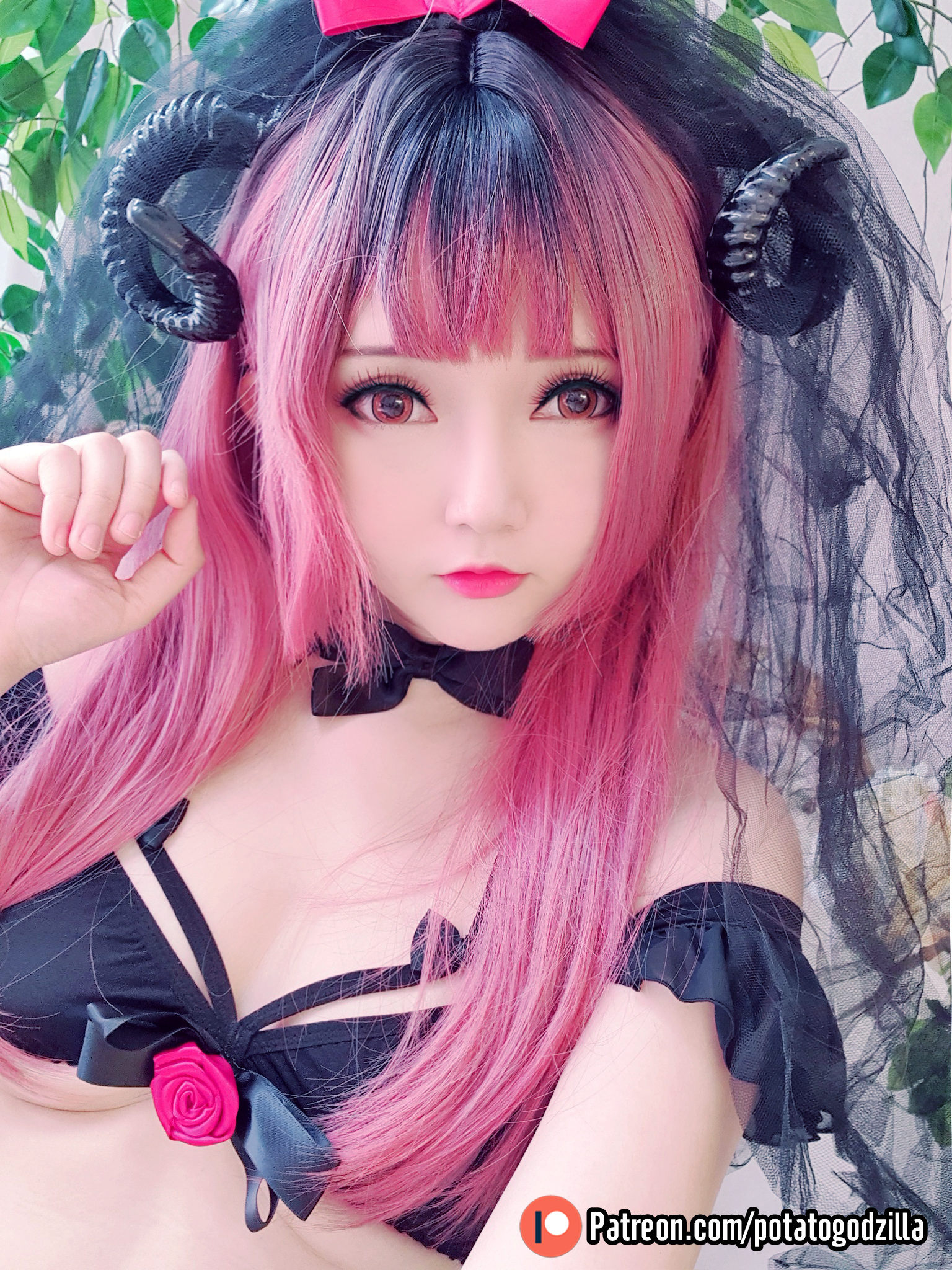 Coser小姐姐Potato Godzilla - Lil Devil Bride  第45张